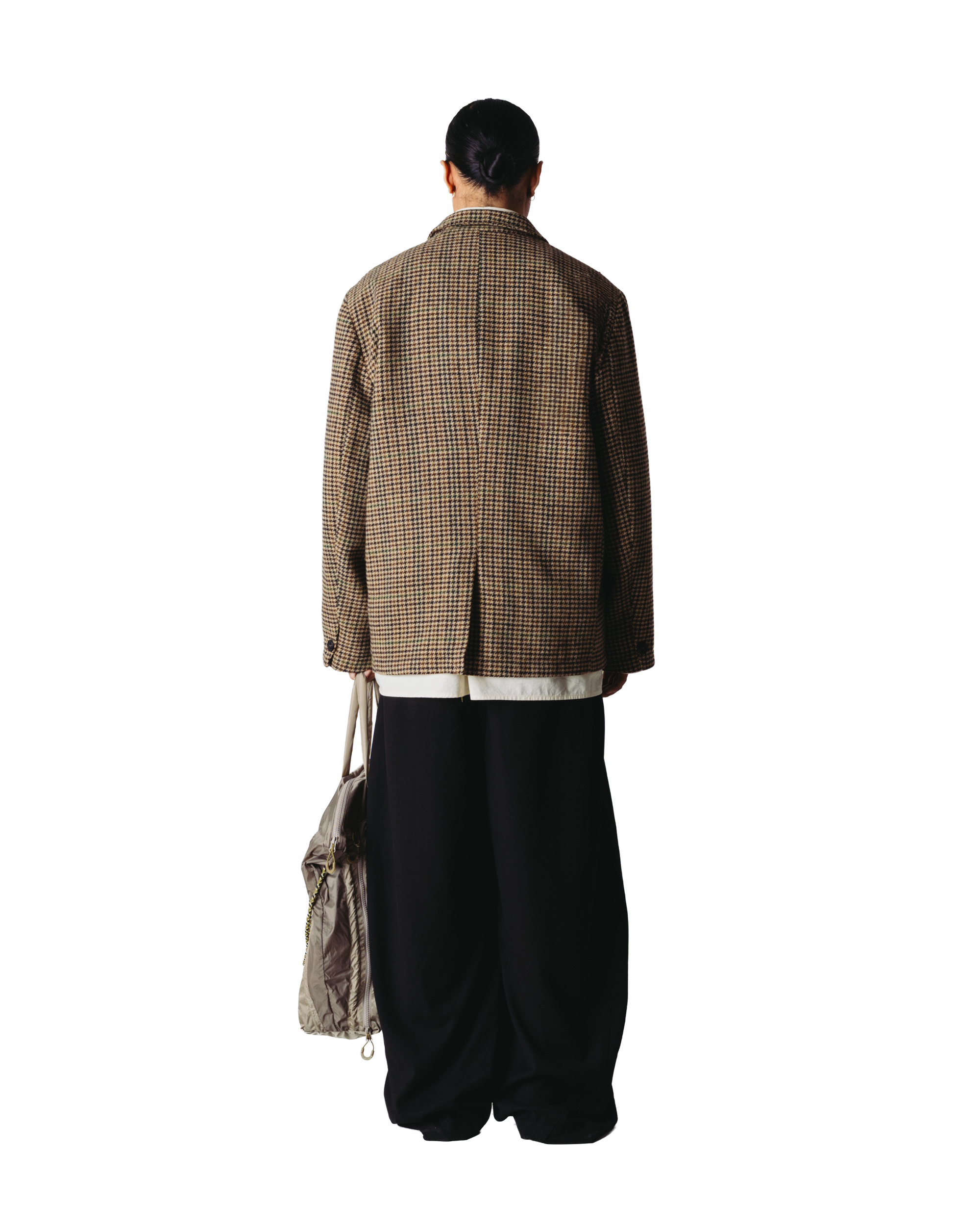 Woodbird WBGing Check Blazer Jackets Brown-Green