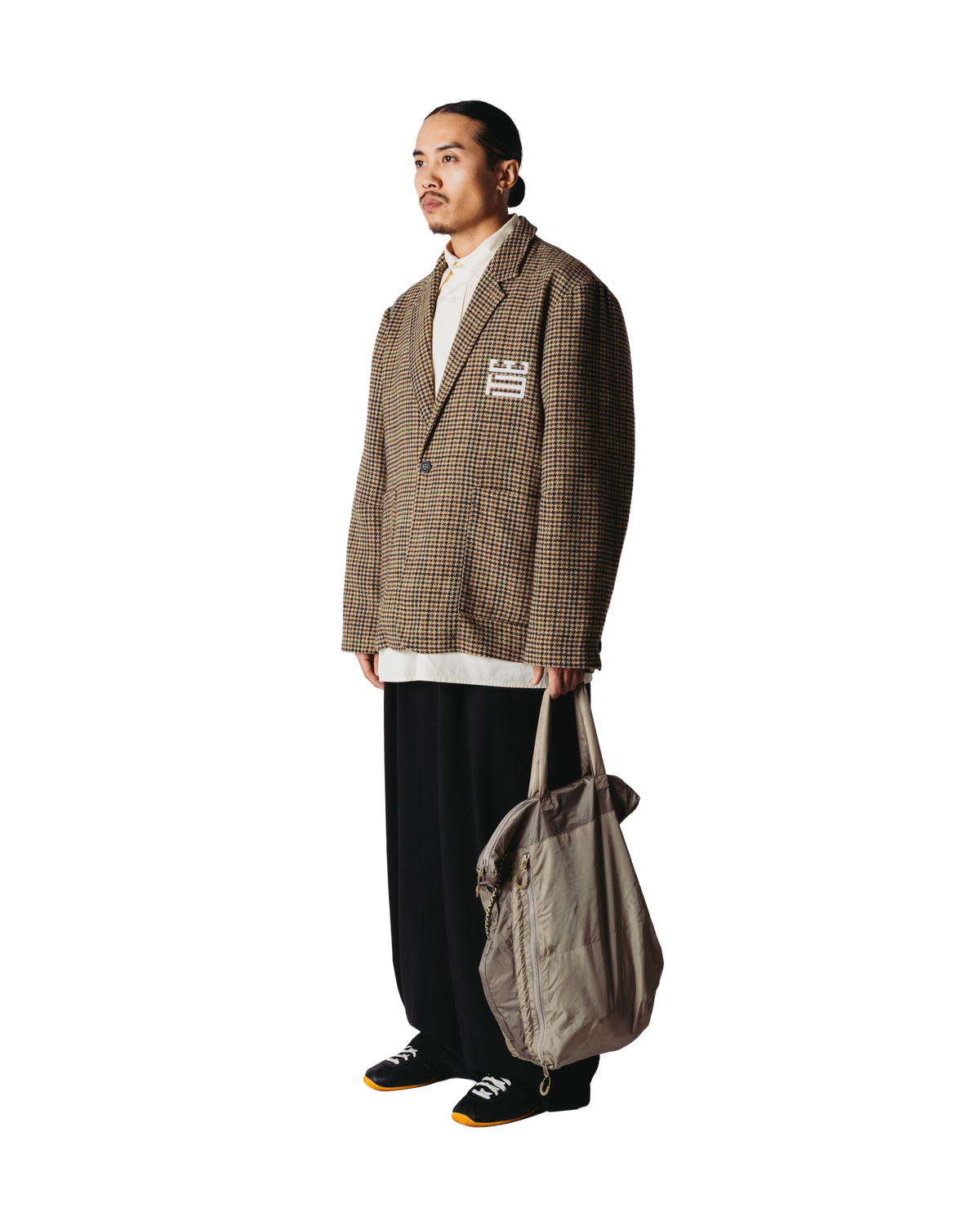Woodbird WBGing Check Blazer Jackets Brown-Green