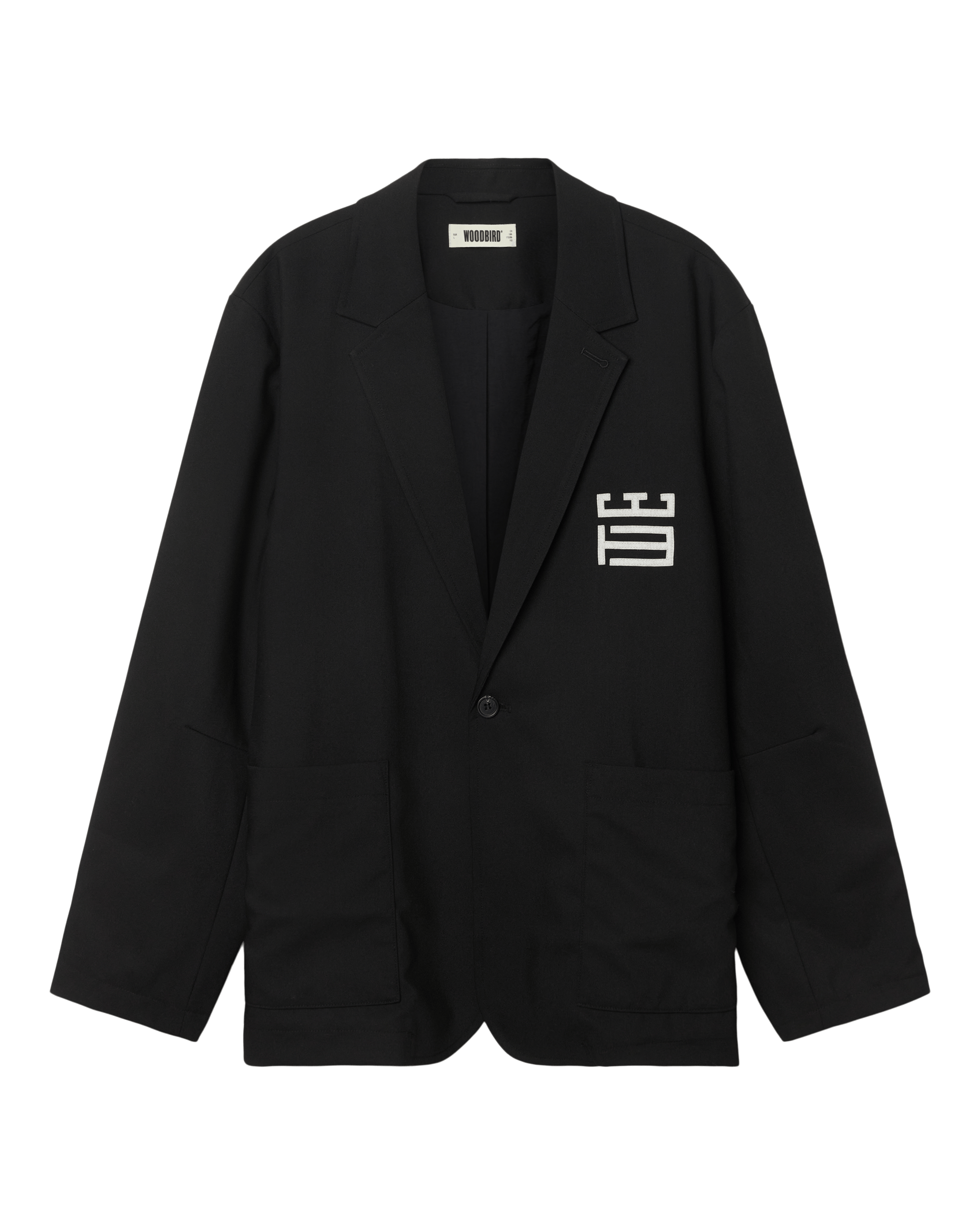 Woodbird WBGing Guan Blazer Jackets Black