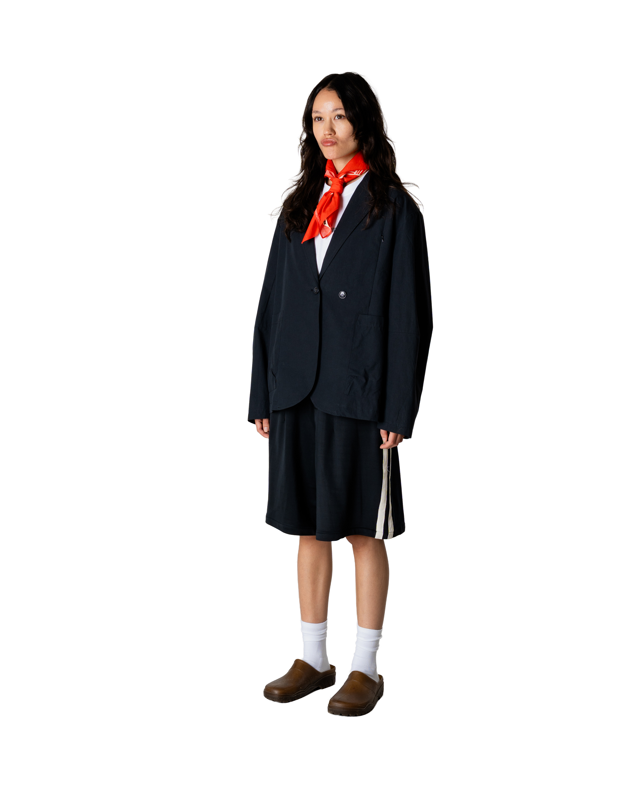 Woodbird Female WBGing Paper Blazer Jacket Jackets Black