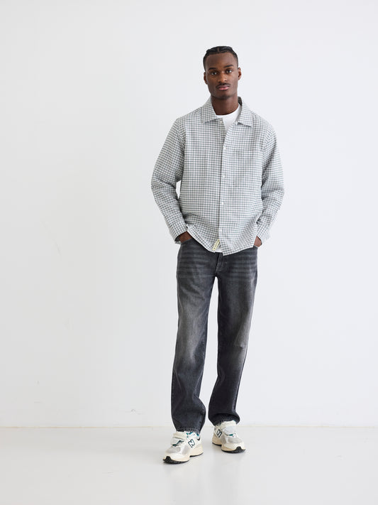 Woodbird WBGlixto Check Shirt Shirts Off White