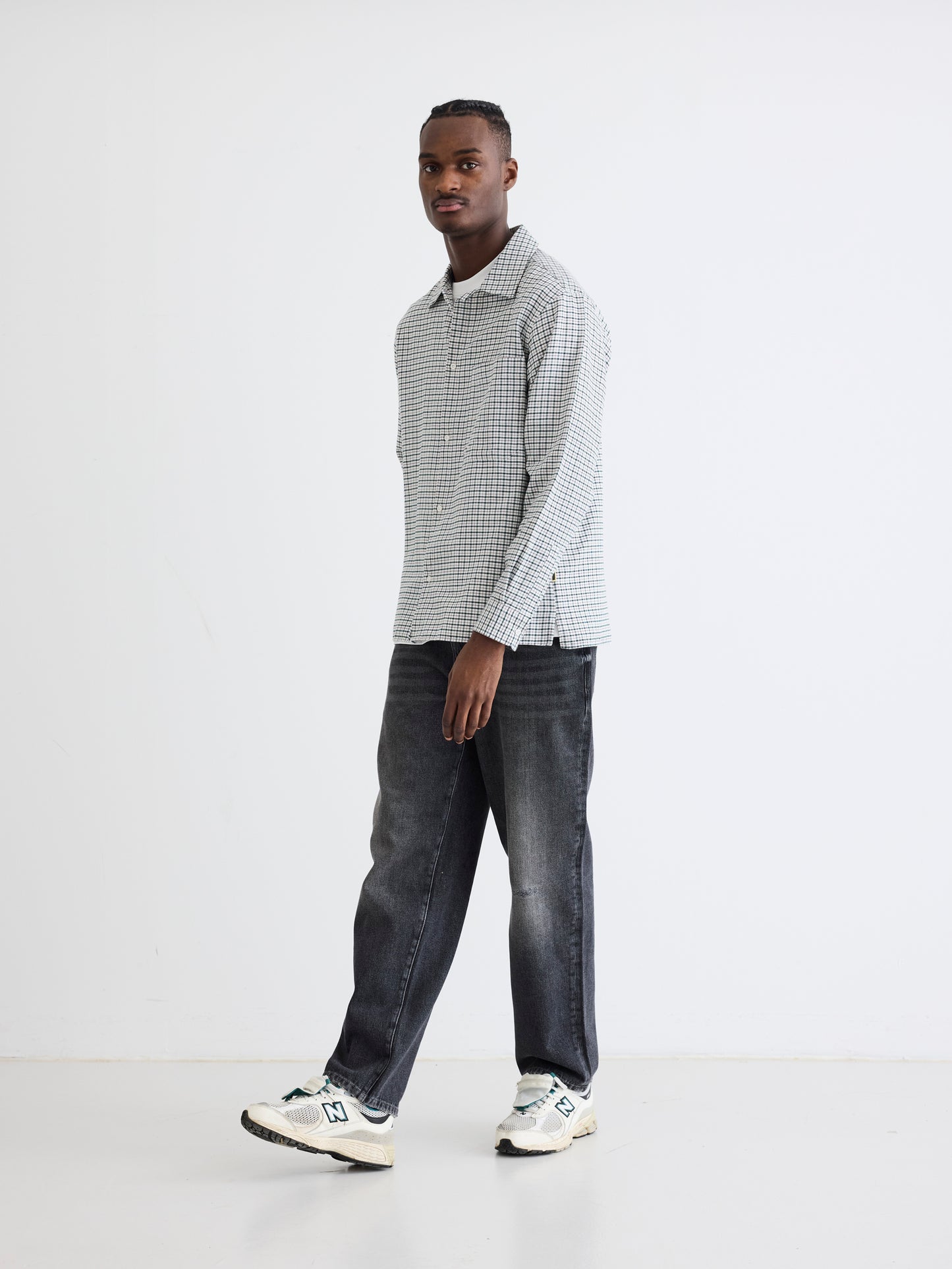 Woodbird WBGlixto Check Shirt Shirts Off White