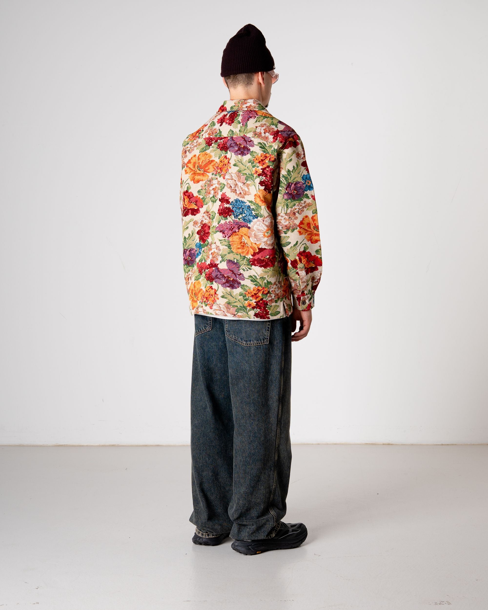 Woodbird WBGlixto Jaquard Shirt Shirts Light Blue