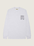 WBHanes Metro L/S Tee - Snow Melange