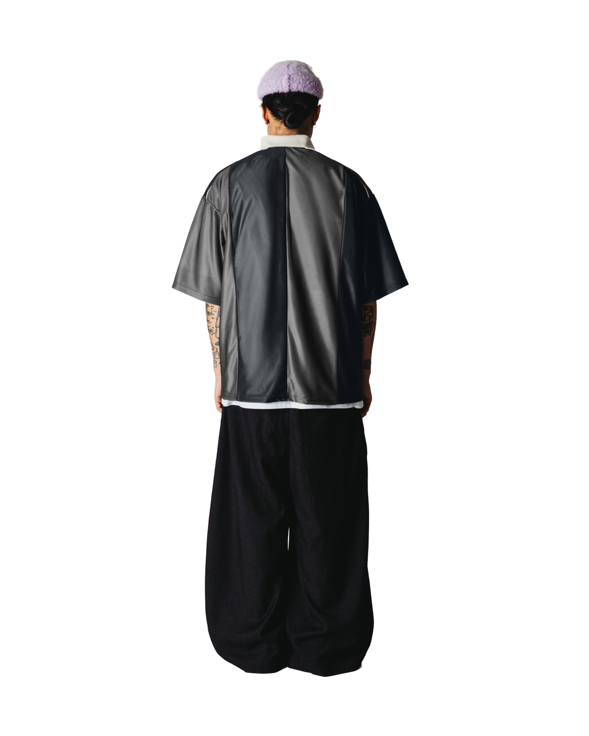 Woodbird WBHiro Sport Zip Polo T-Shirts Slate Blue