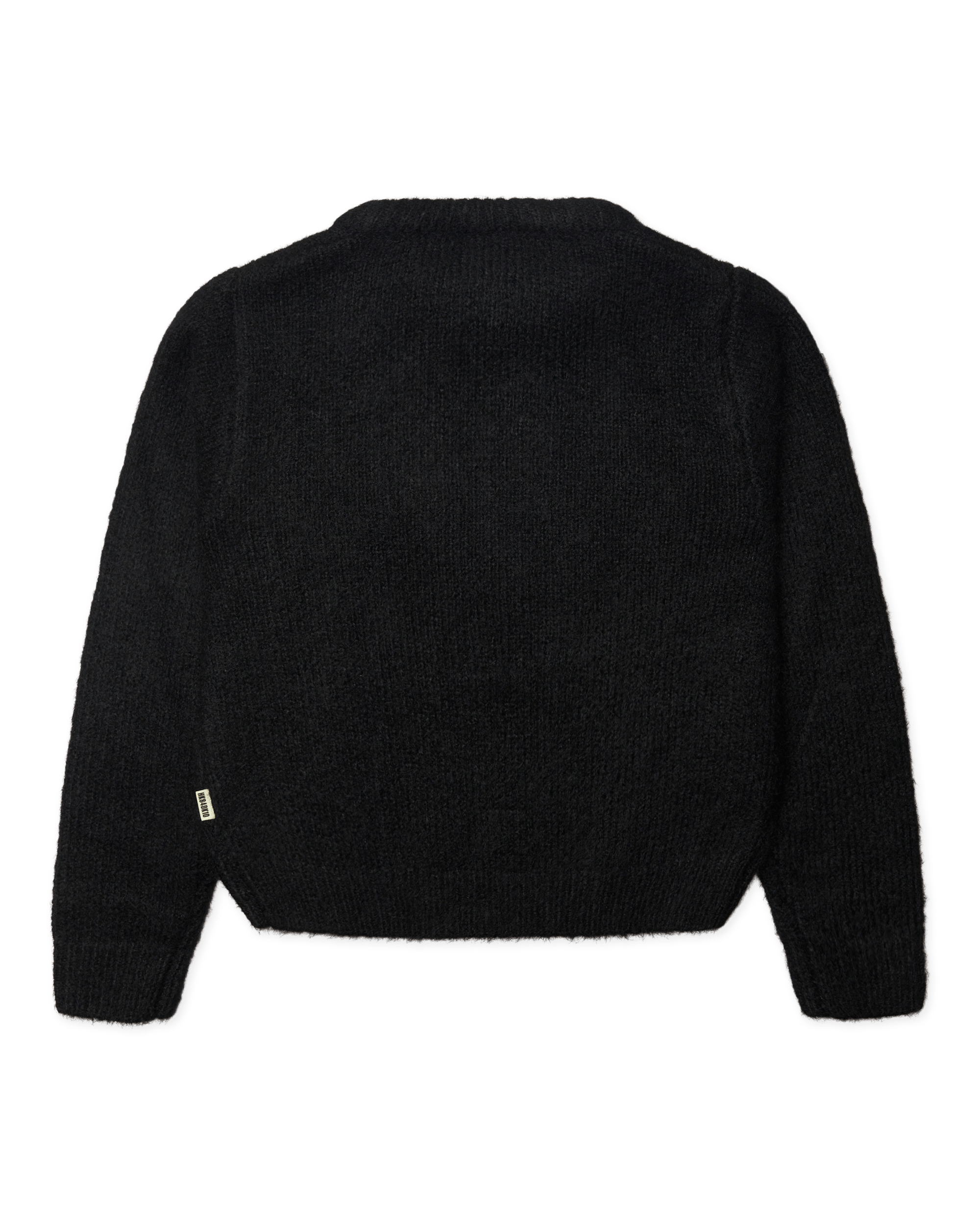 Woodbird Female WBHua Fluffy Crew Knits Black