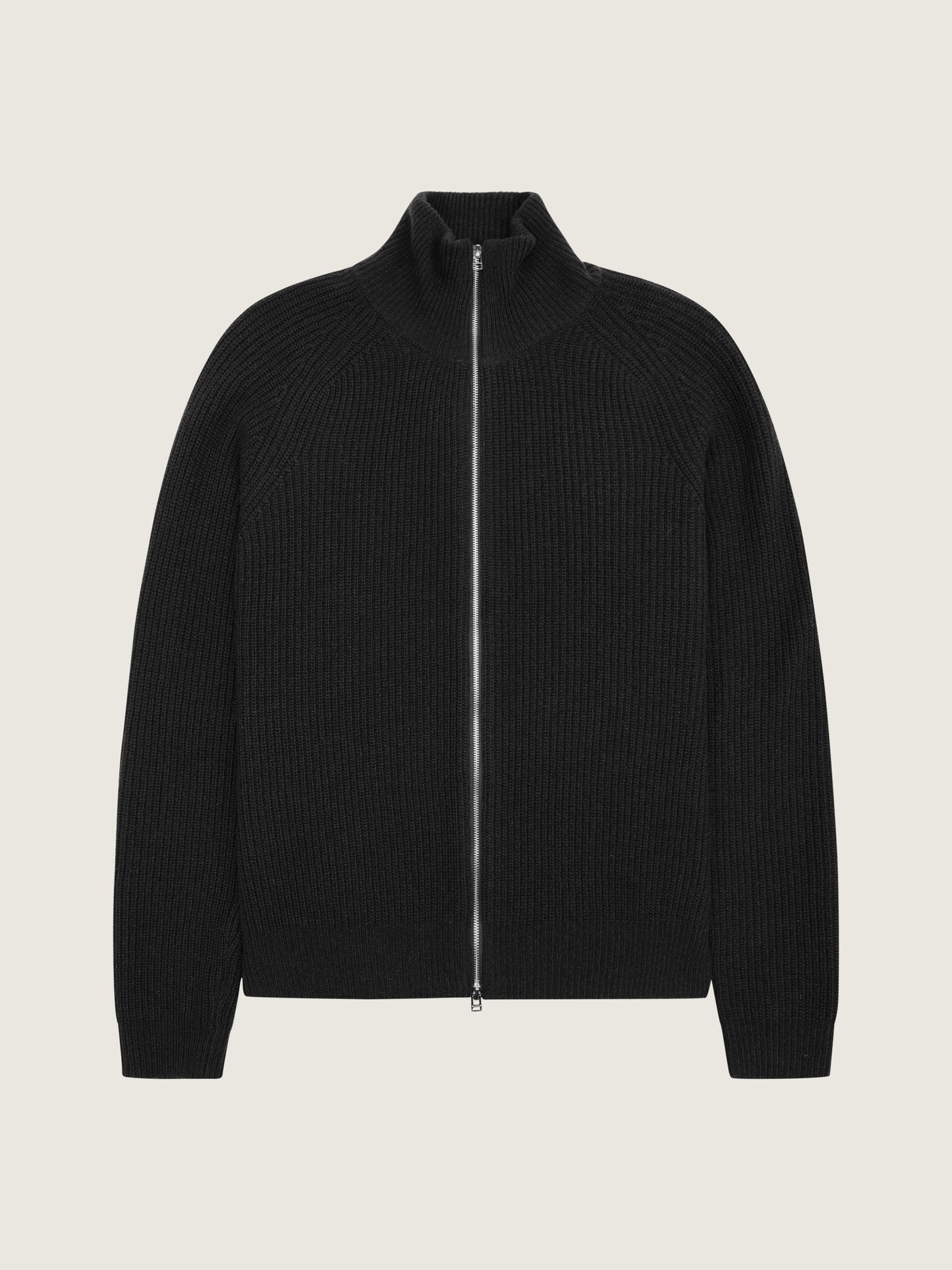 Woodbird WBJass Wool Zip Knits Black