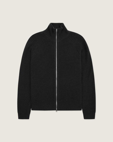 THE MUSEUM VISITOR★韓国★WOOL MIX TRACK TOP ZIP-UP (BLACK) THE MUSEUM VISITOR☆韓国☆WOOL MIX TRACK TOP ZIP-UP (BLACK)