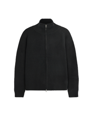 Woodbird WBJass Wool Zip Knits Black
