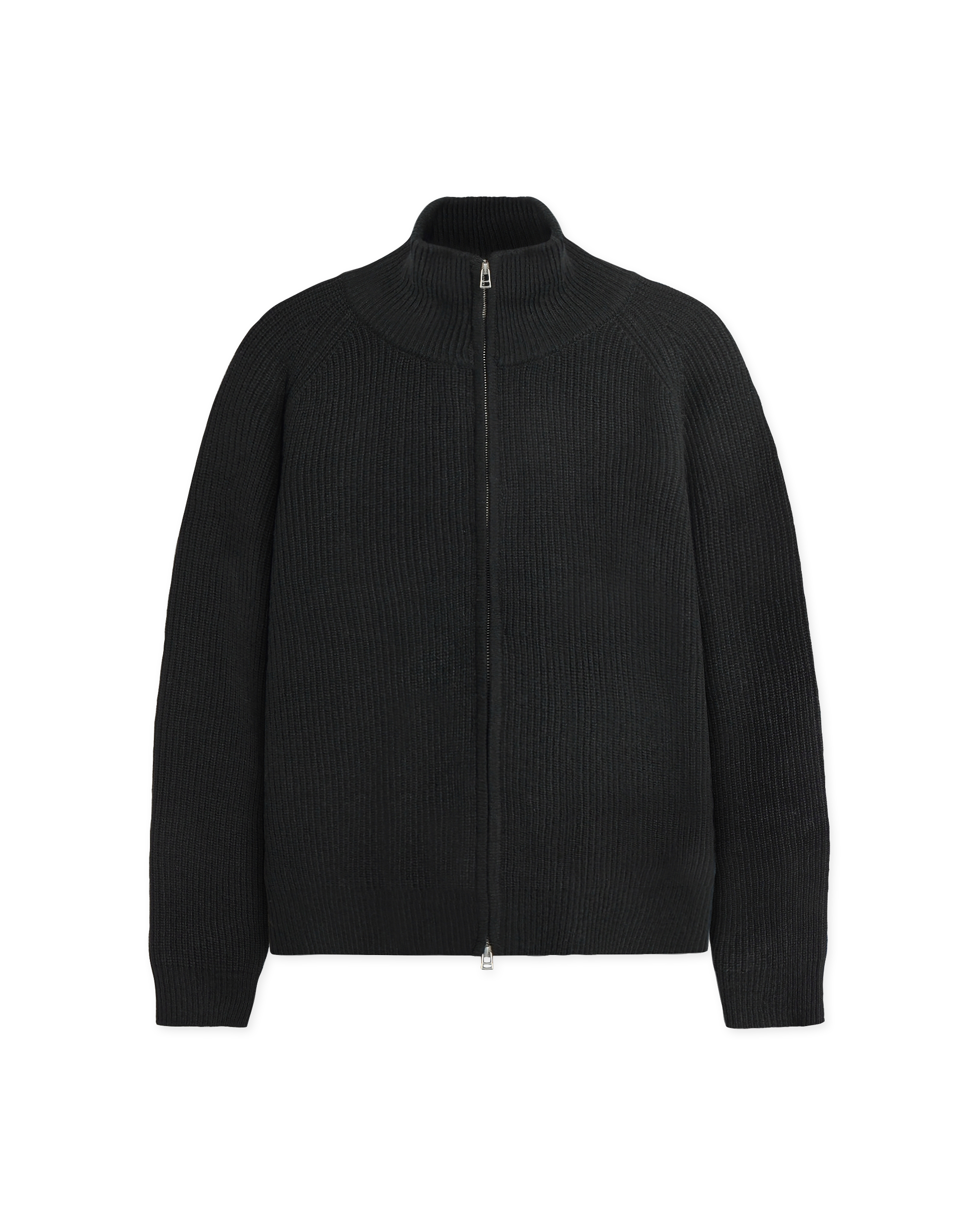 Woodbird WBJass Wool Zip Knits Black