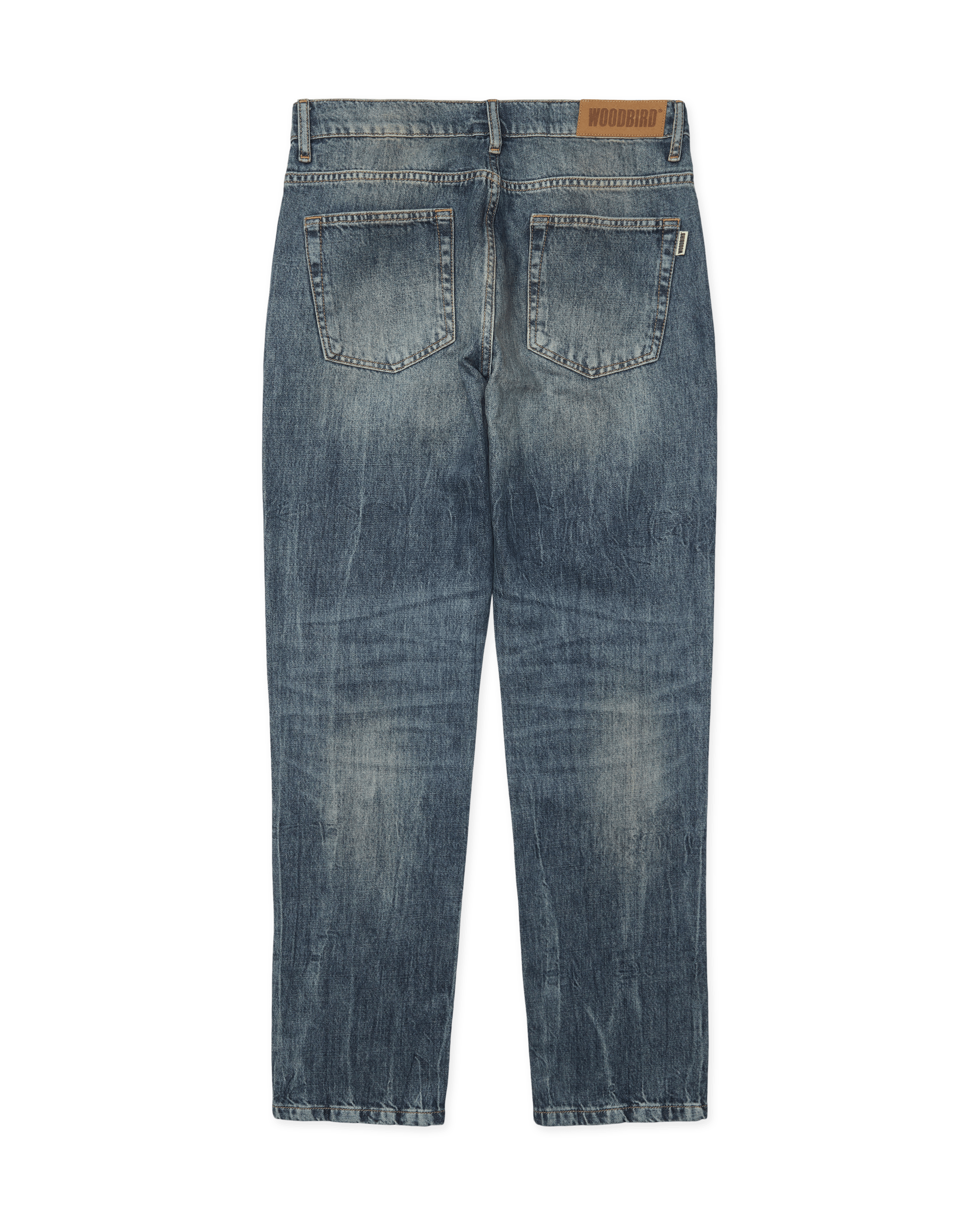 Woodbird WBJay Freeze Jeans Jeans Washed Mid Blue