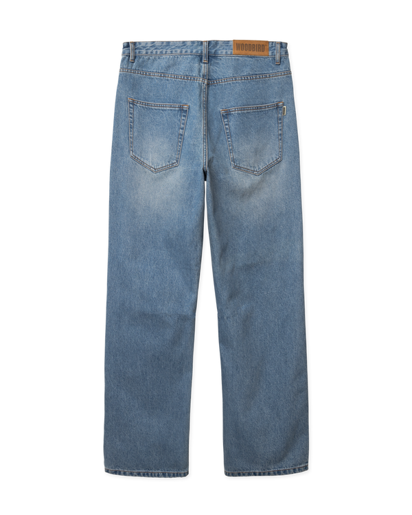 Woodbird WBJay Orig Jeans Jeans Blue Washed