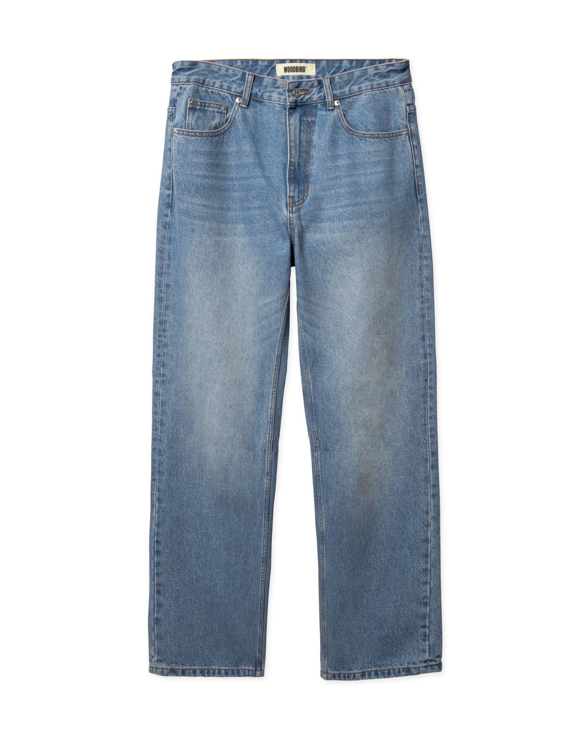 Woodbird WBJay Orig Jeans Jeans Blue Washed