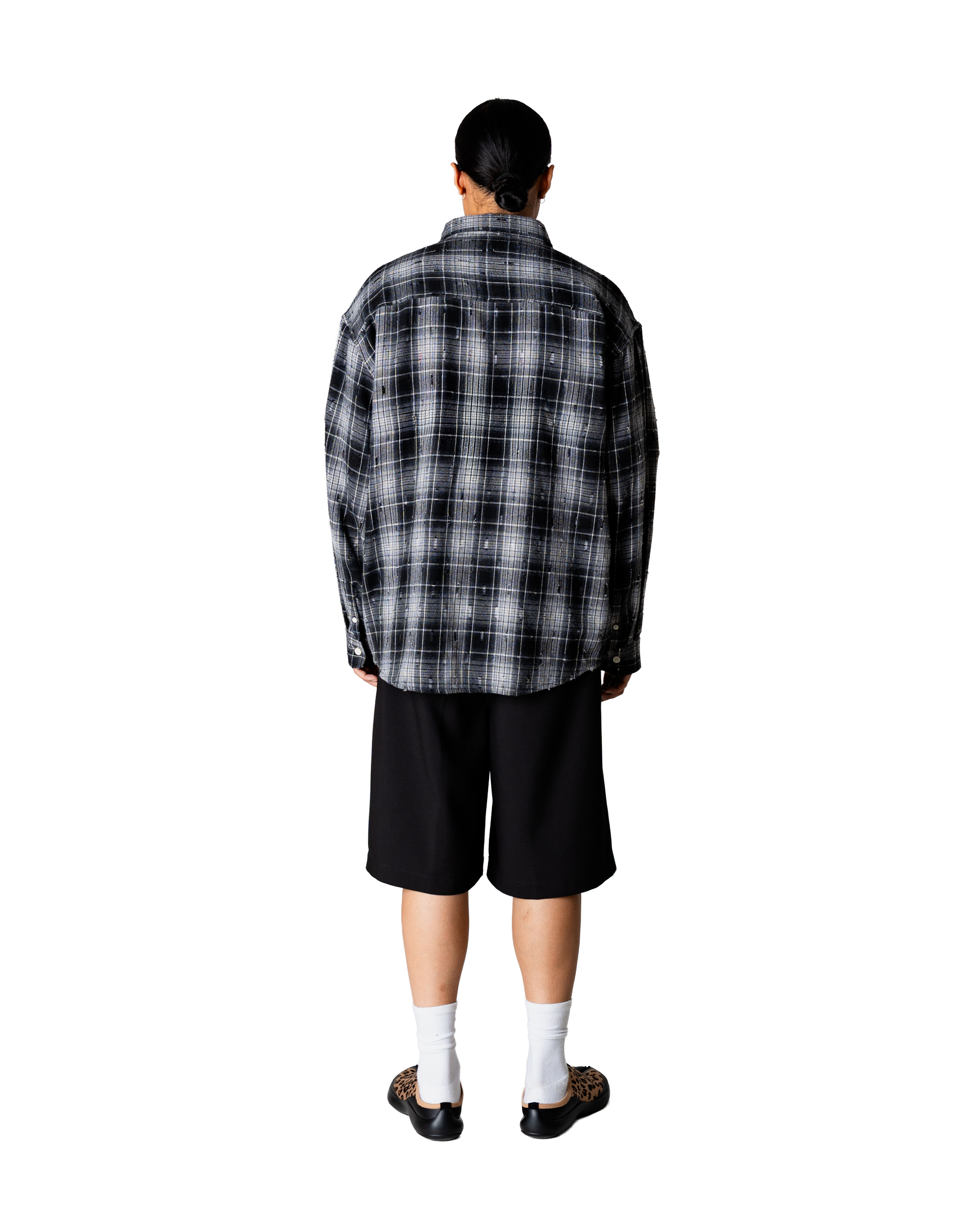 Woodbird WBJong Check Supply Shirt Shirts Black Check