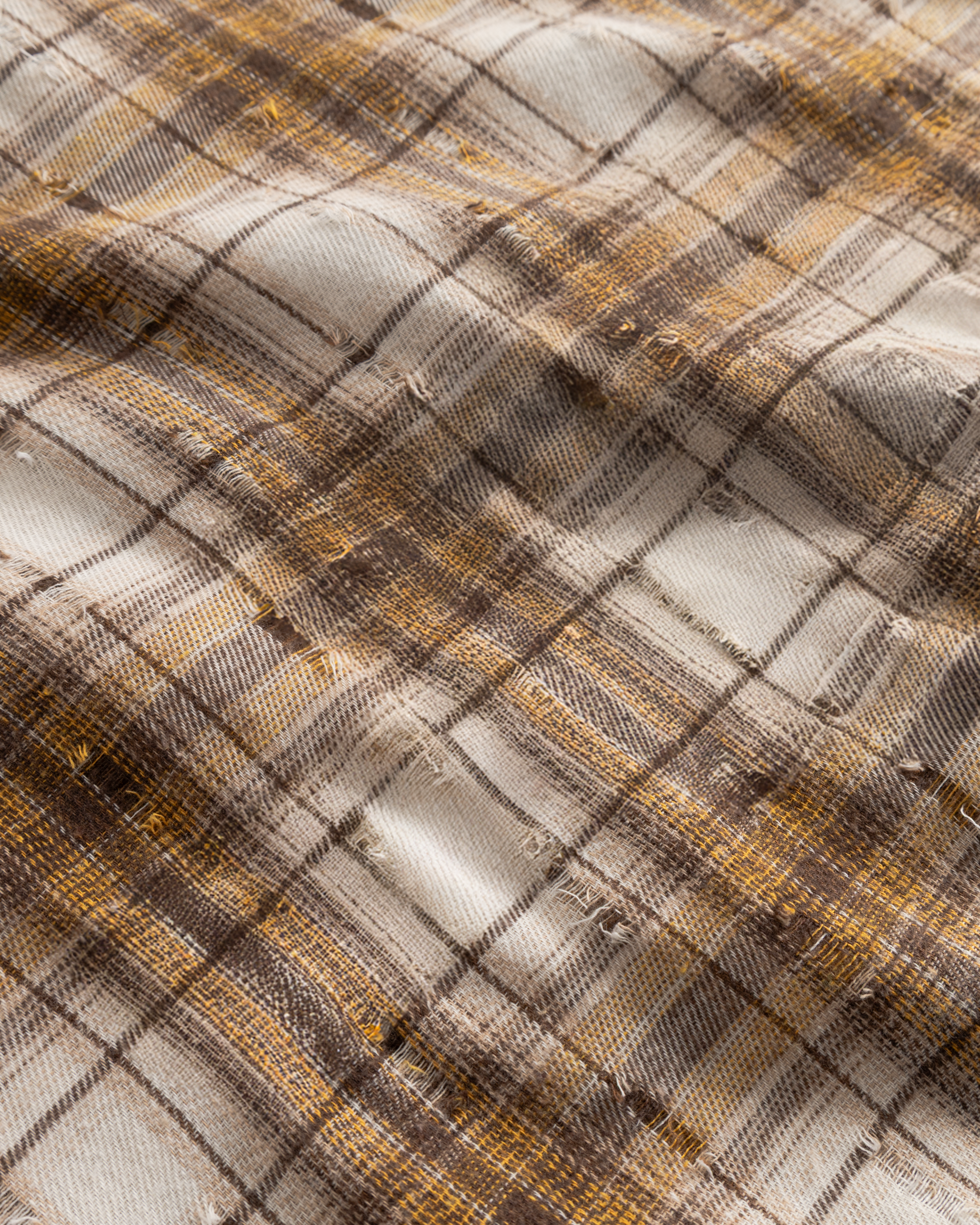 Woodbird WBJong Check Supply Shirt Shirts Brown Check