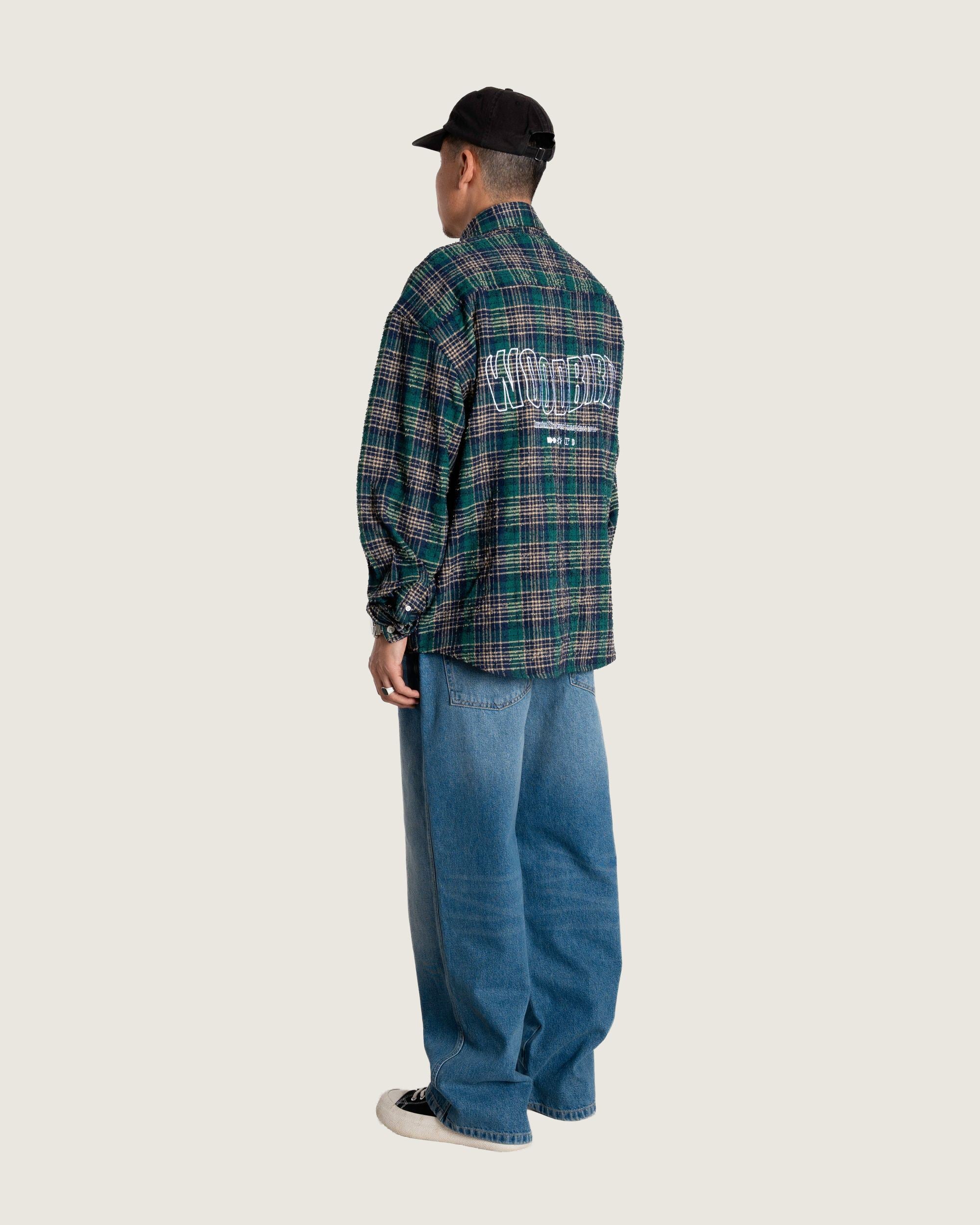 Woodbird WBJong Em Check Shirt Shirts Green Check