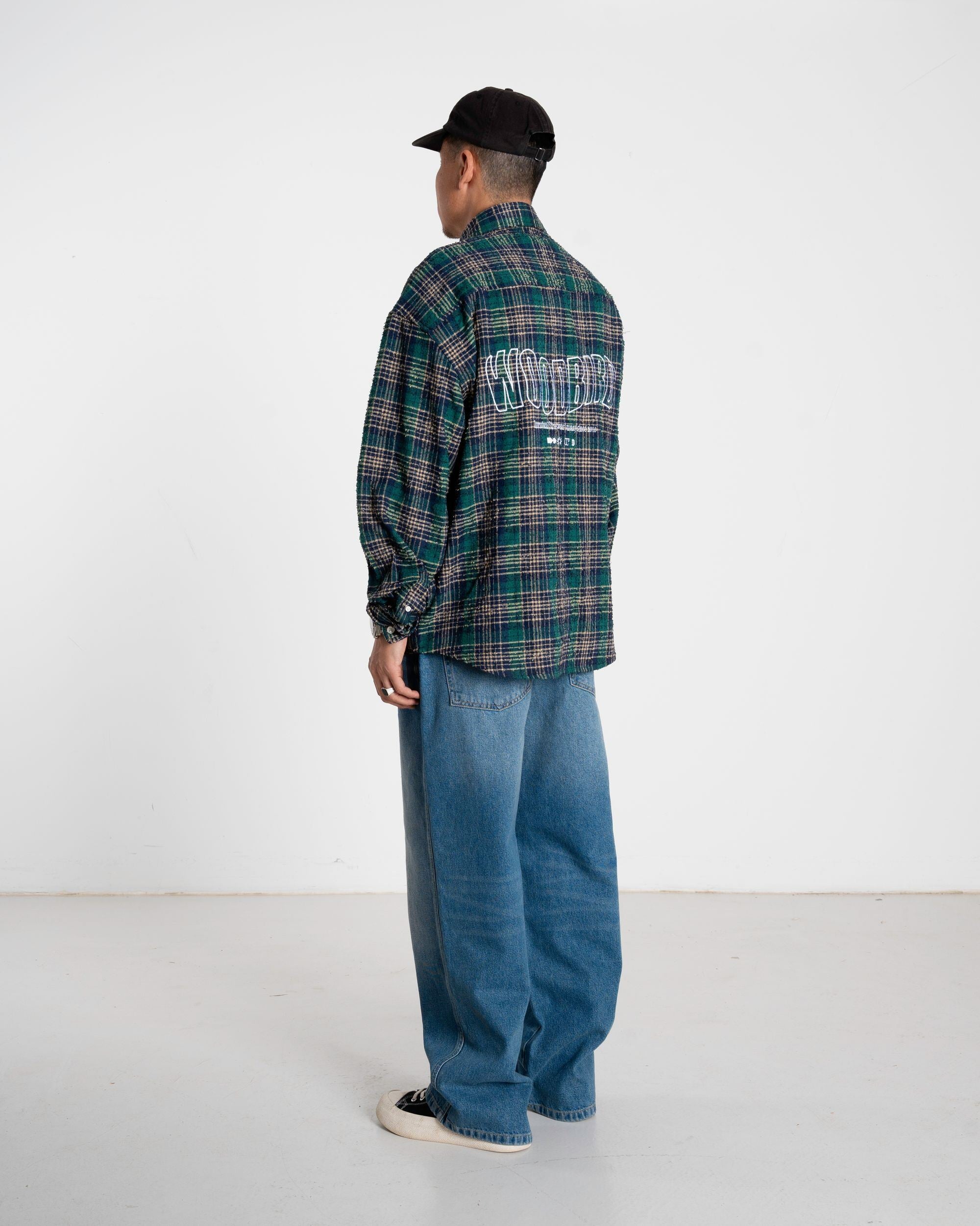 Woodbird WBJong Em Check Shirt Shirts Green Check