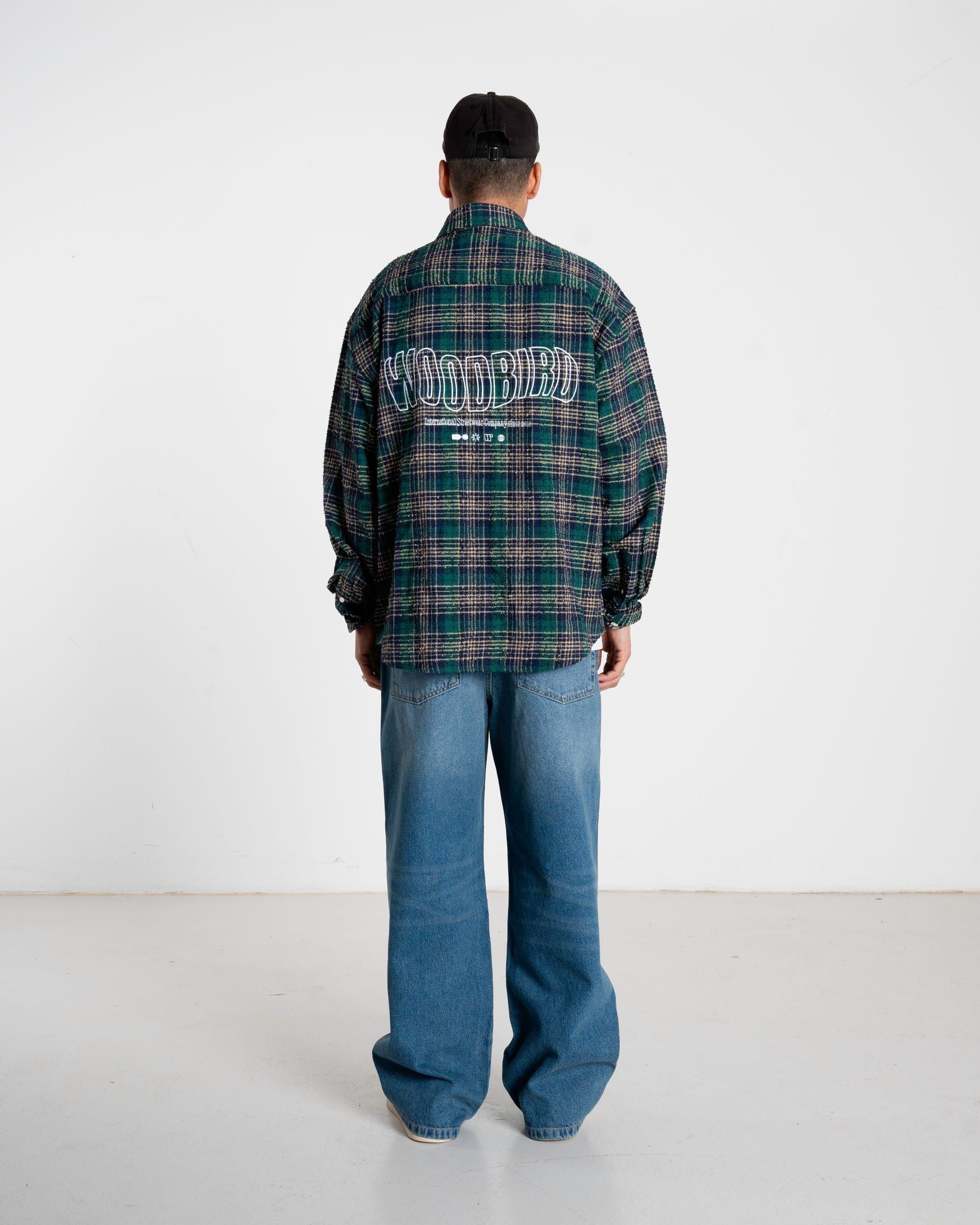 Woodbird WBJong Em Check Shirt Shirts Green Check