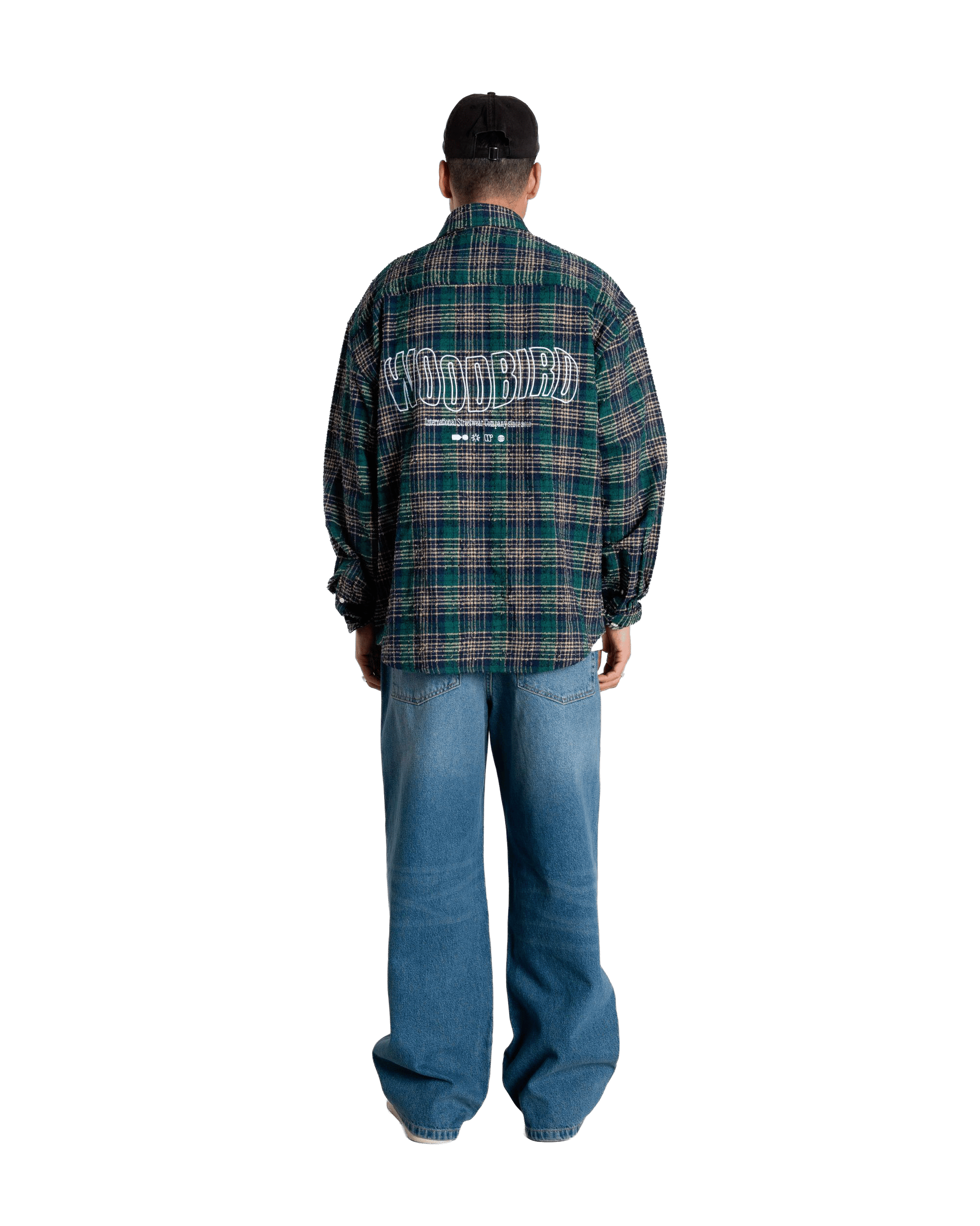 Woodbird WBJong Em Check Shirt Shirts Green Check