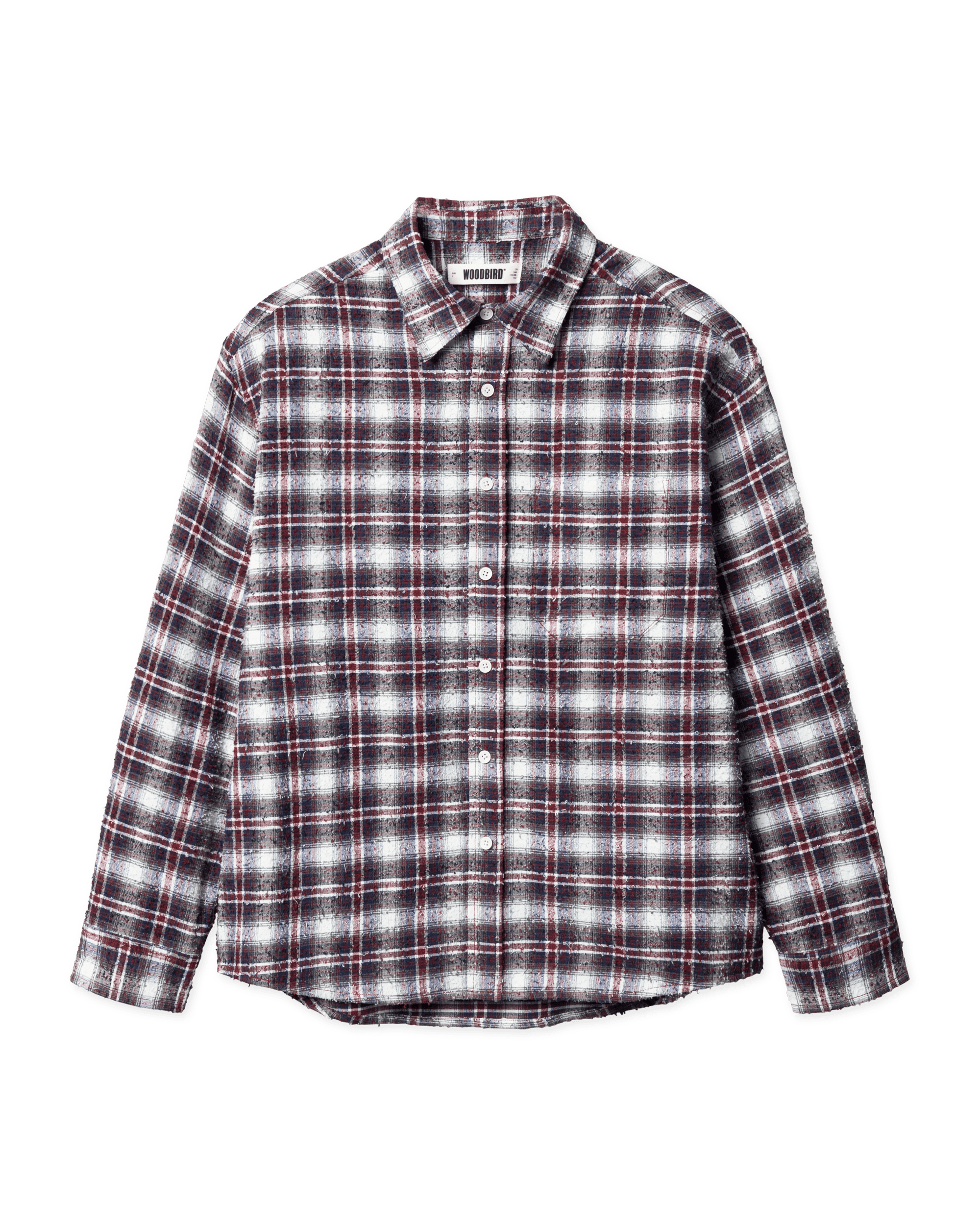 Woodbird WBJong Em Check Shirt Shirts Red Check