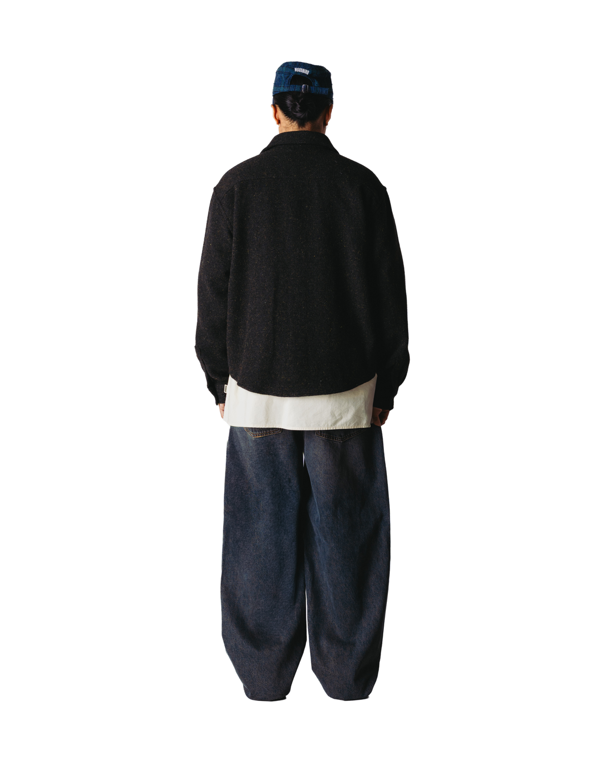 Woodbird WBJong Multi Shirt Shirts Dark Navy