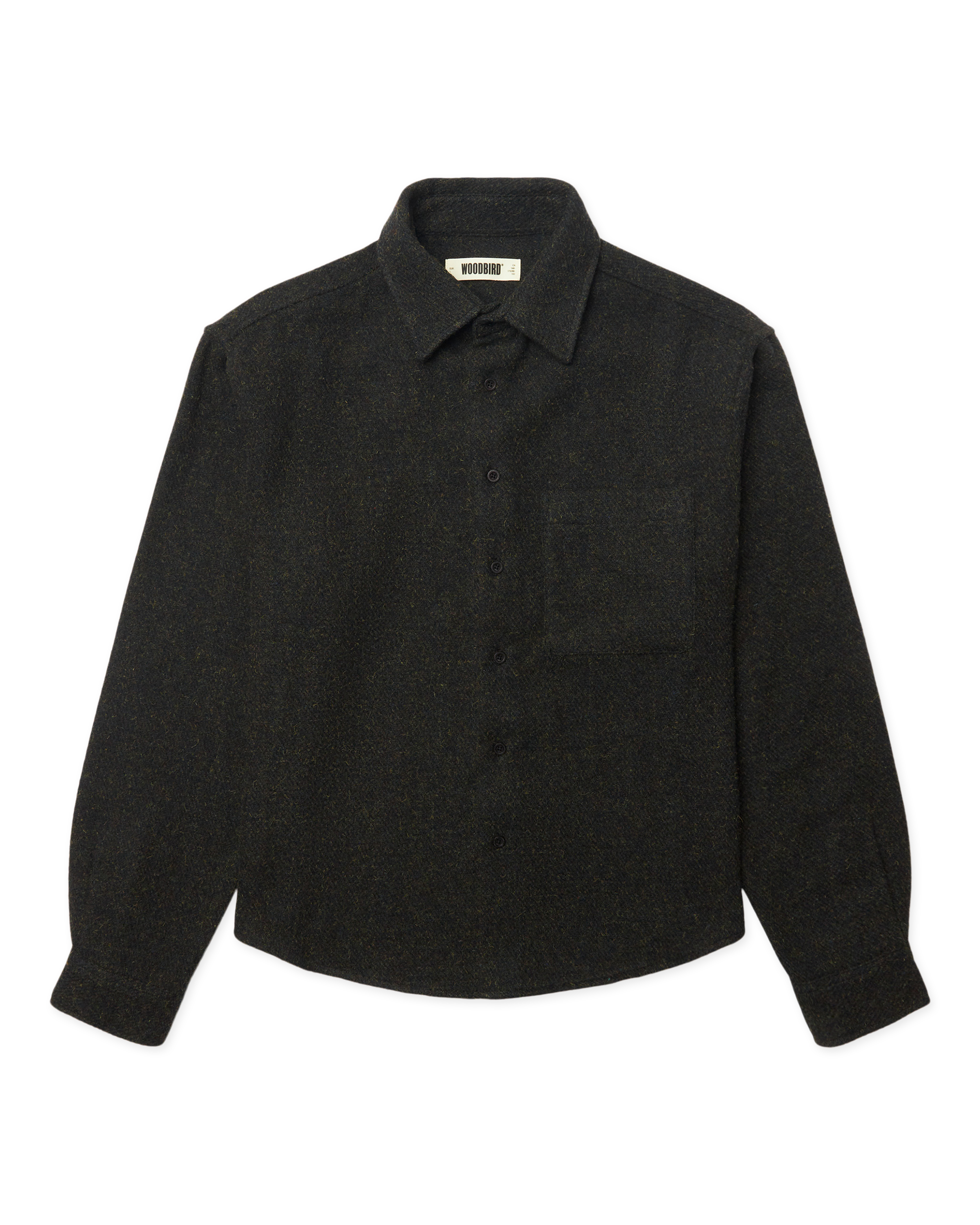Woodbird WBJong Multi Shirt Shirts Dark Navy