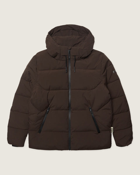WBJoseph Tech Jacket - Chocolate brown – Woodbird