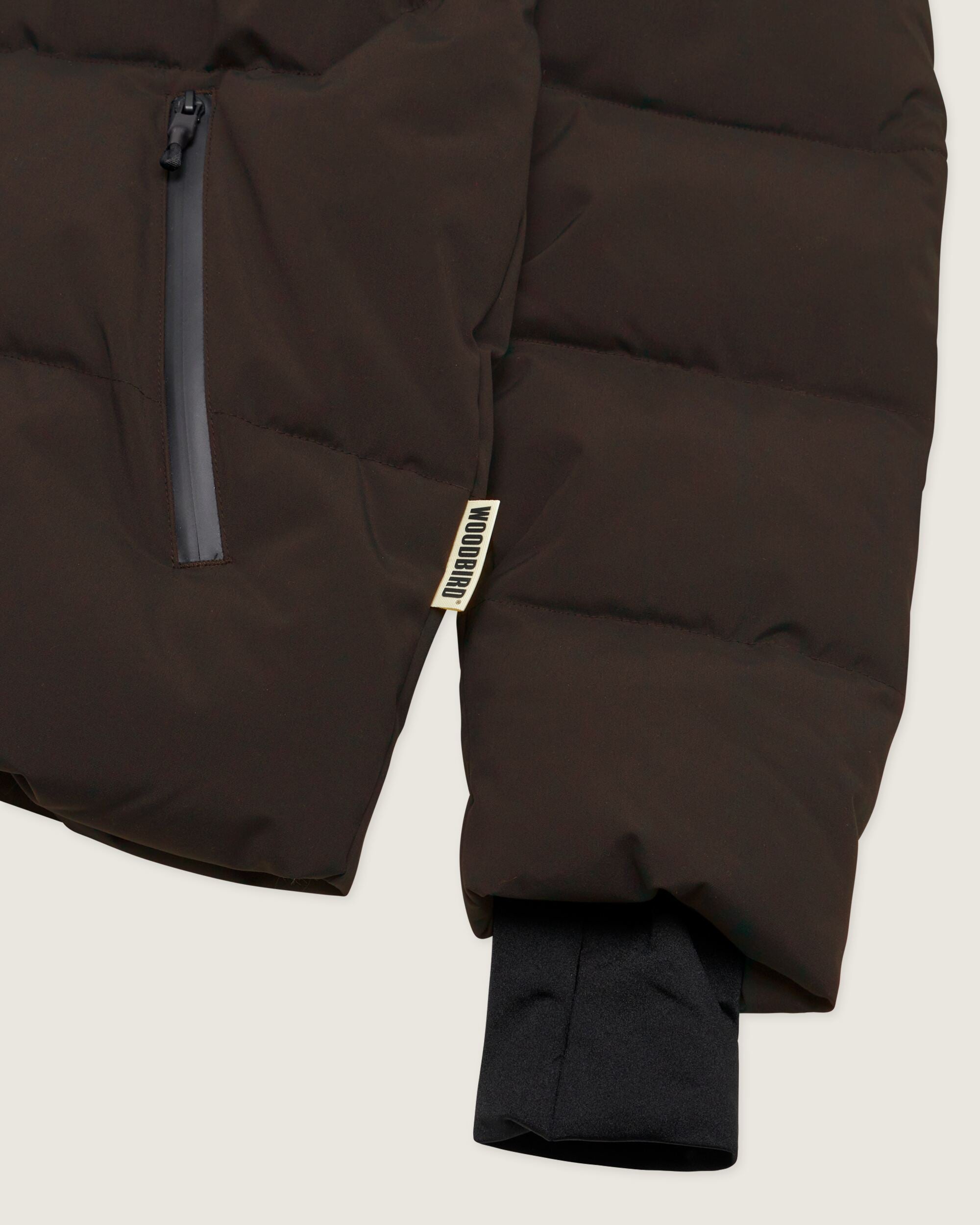 Woodbird WBJoseph Tech Jacket Outerwear Dark Brown