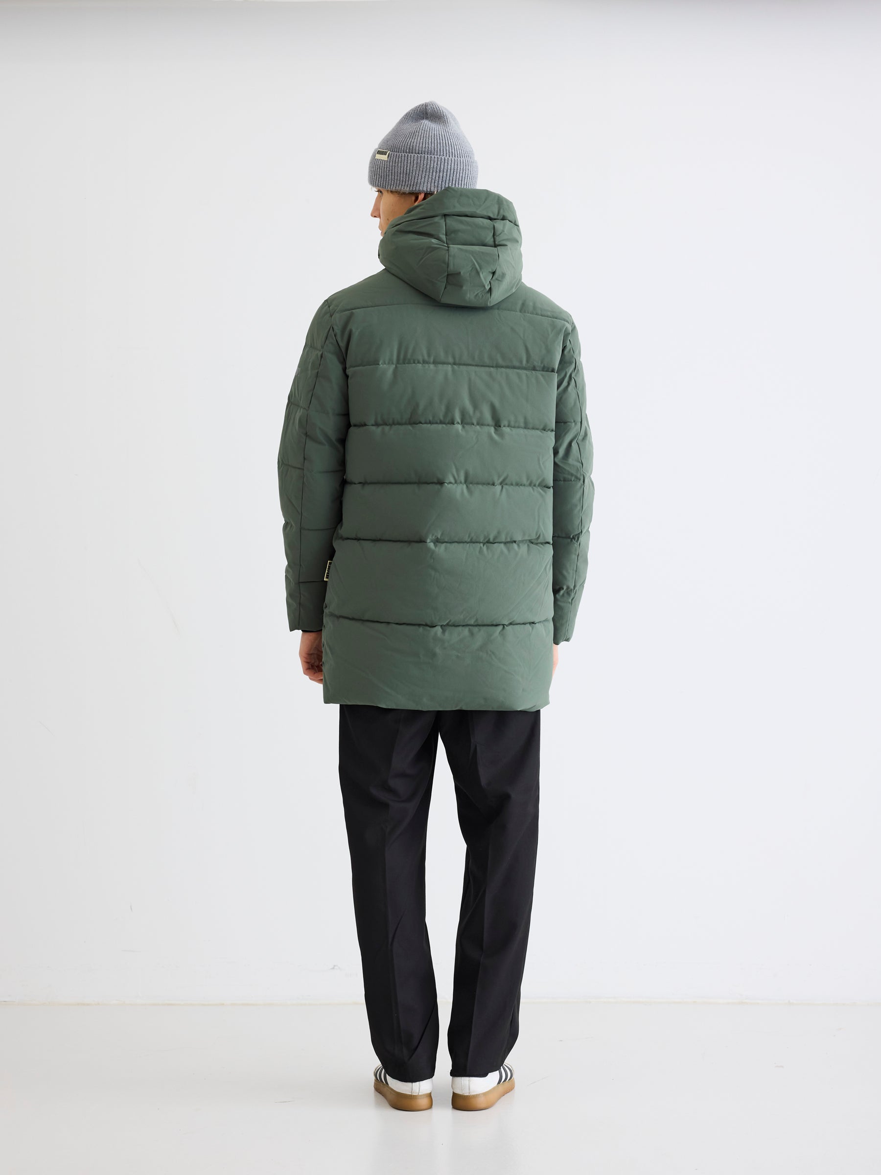 Woodbird WBJoseph Tech Long Jacket Outerwear Army