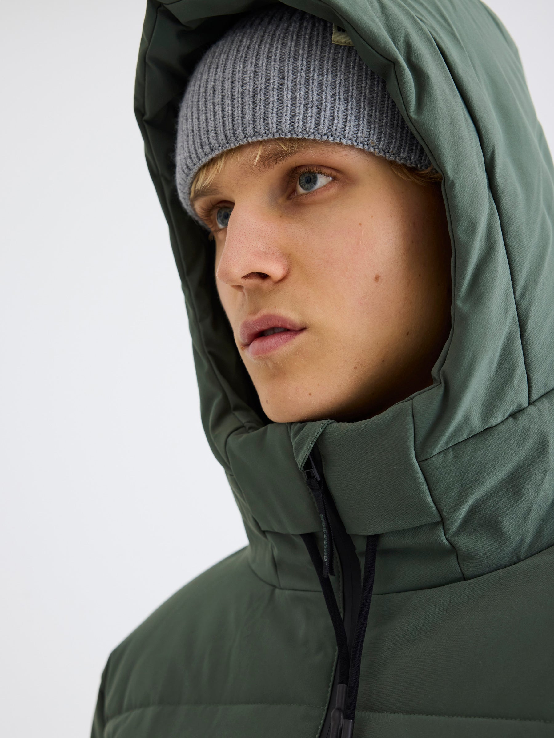 Woodbird WBJoseph Tech Long Jacket Outerwear Army