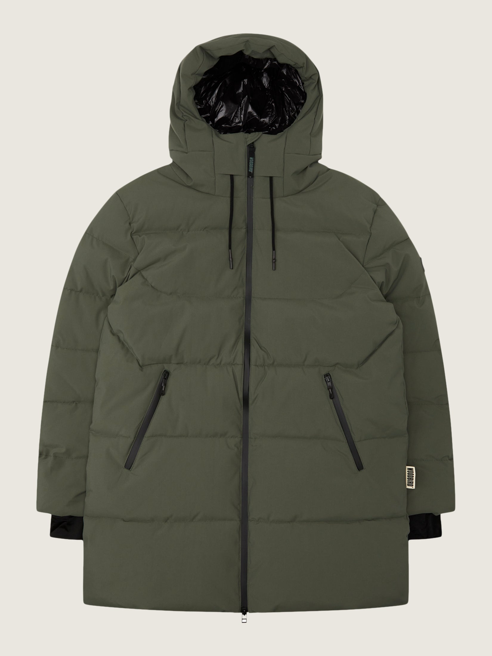 Woodbird WBJoseph Tech Long Jacket Outerwear Army