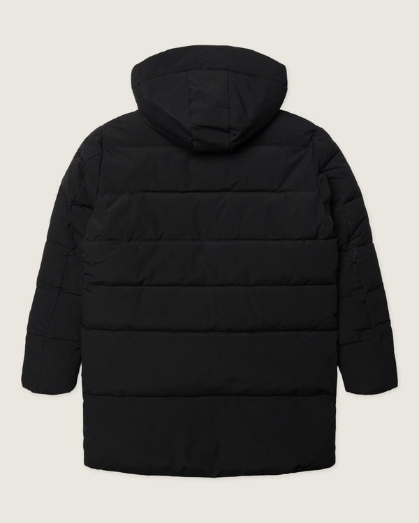 Woodbird WBJoseph Tech Long Jacket Outerwear Black