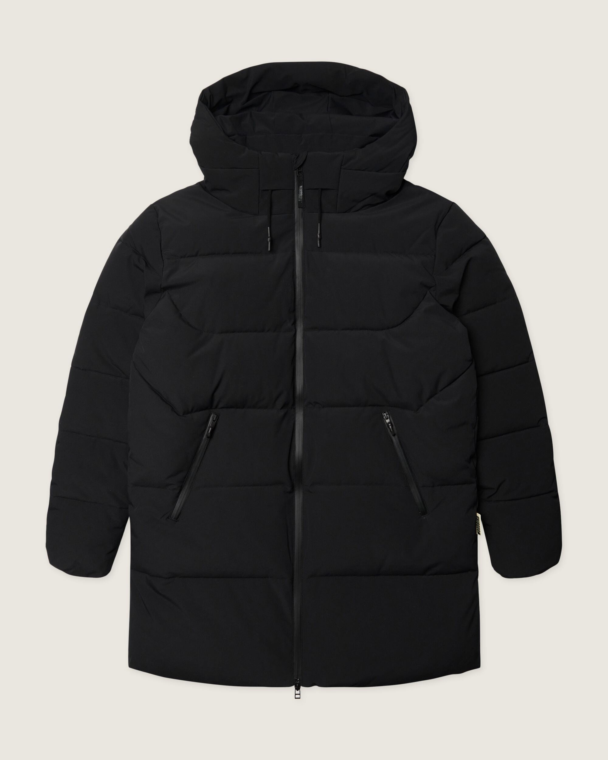 Woodbird WBJoseph Tech Long Jacket Outerwear Black