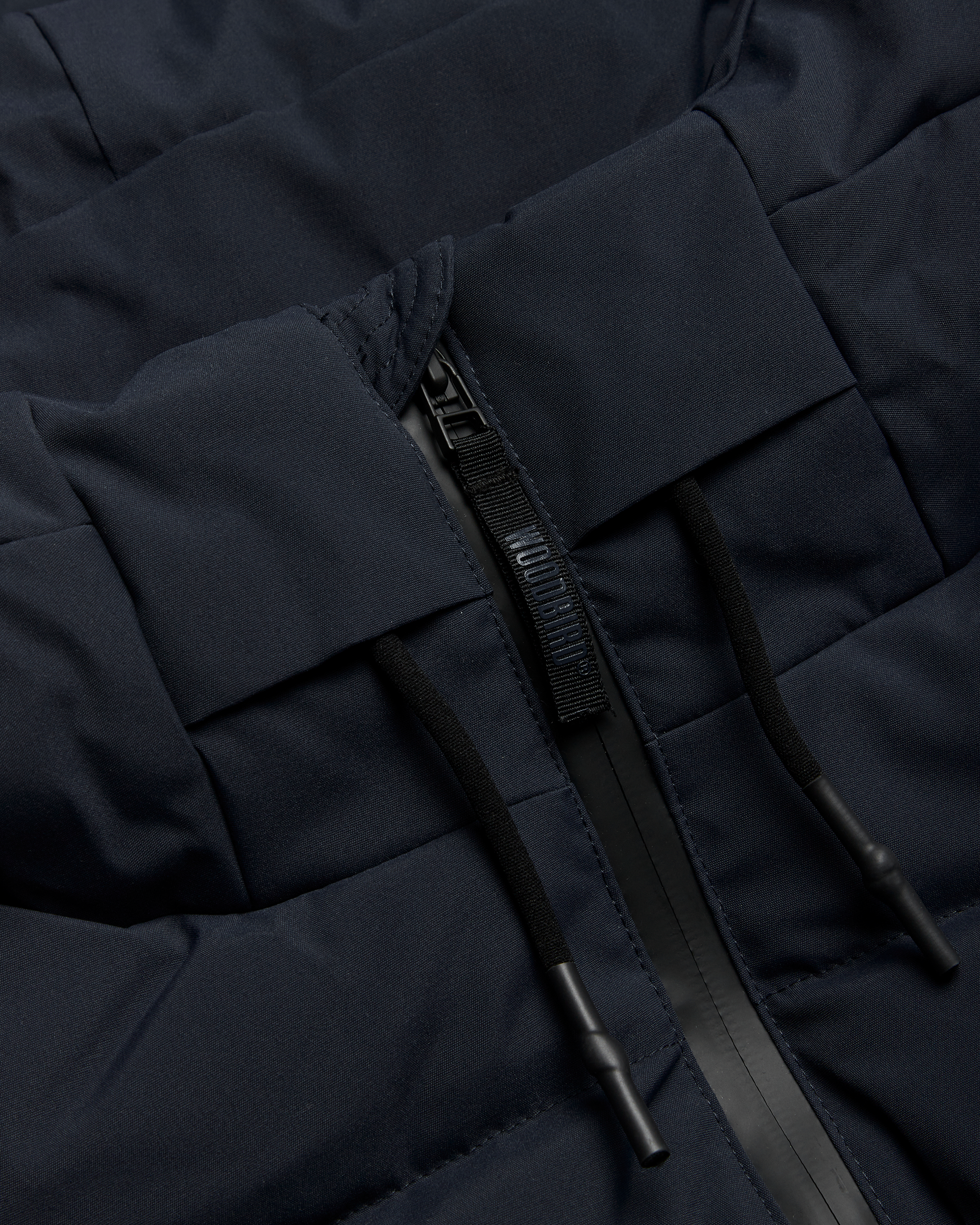 Woodbird WBJoseph Tech Long Jacket Outerwear Navy