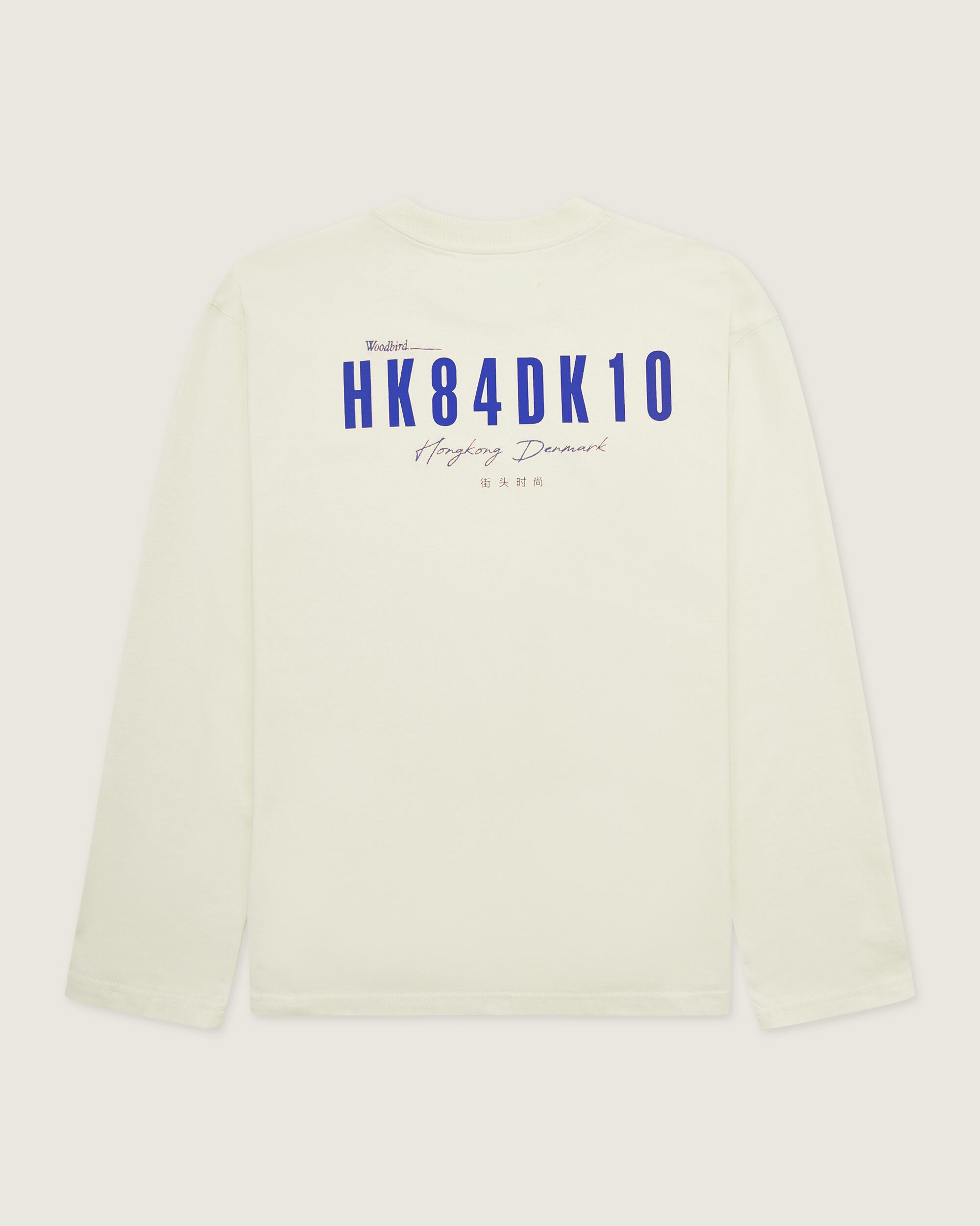 Woodbird Female WBJouls 8410 L/S Tee T-Shirts Off White
