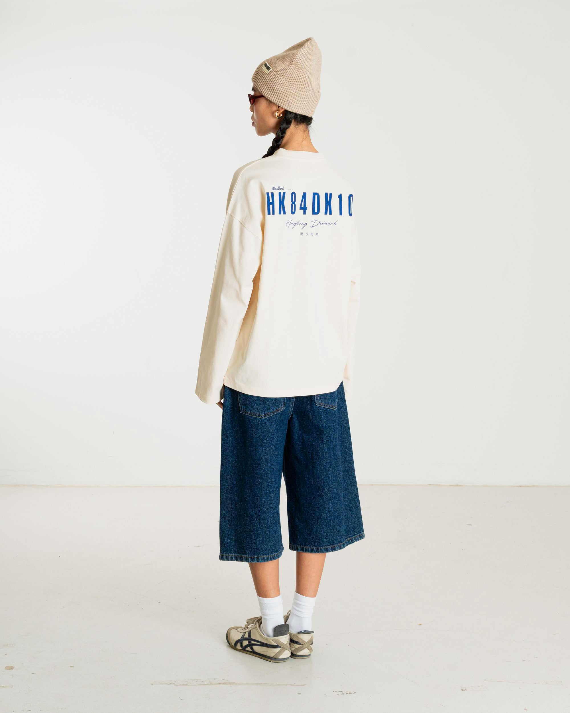 Woodbird Female WBJouls 8410 L/S Tee T-Shirts Off White