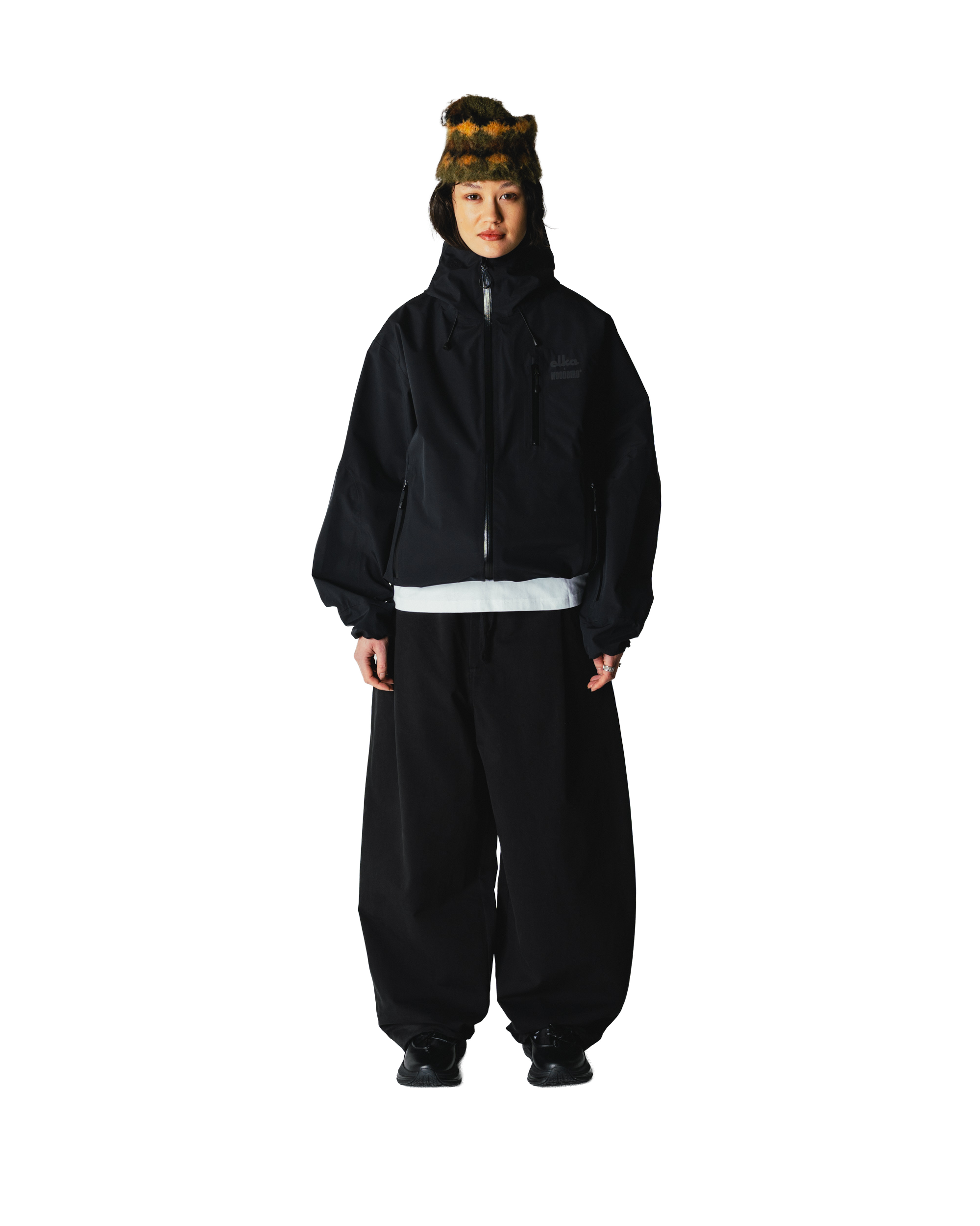Woodbird Female WBJune Shell Jacket Outerwear Black