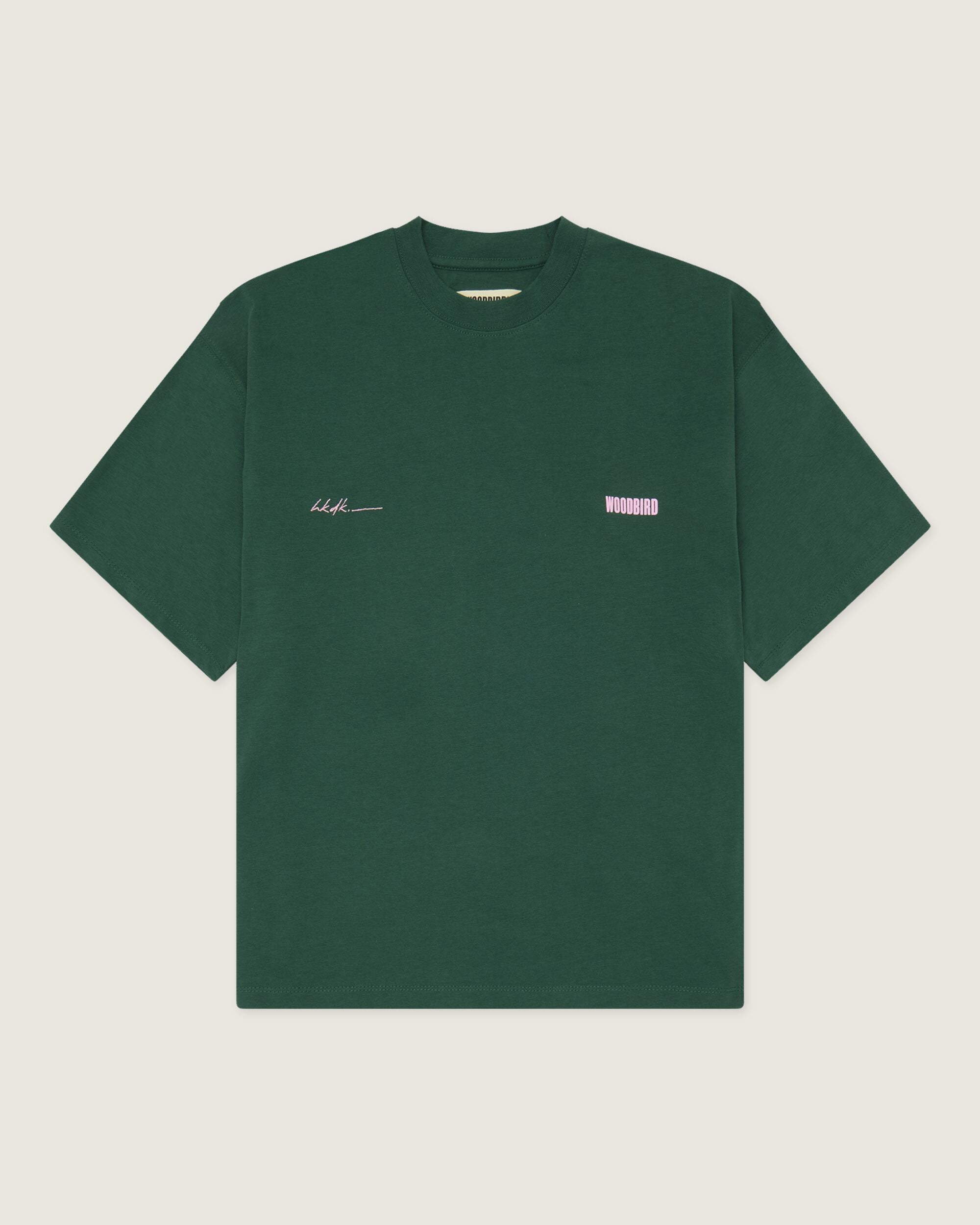 Woodbird Female WBJuno 8410 Tee T-Shirts Dark Green