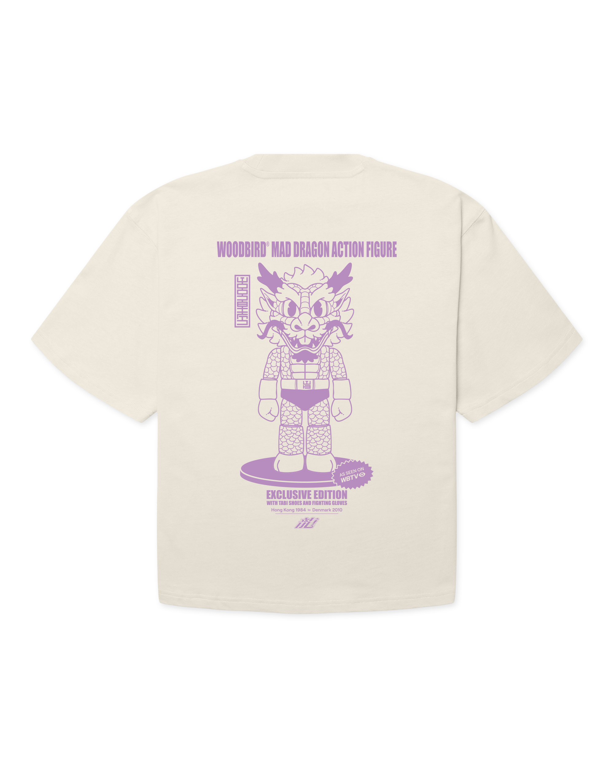 Woodbird Female WBJuno Action Tee T-Shirts Off White