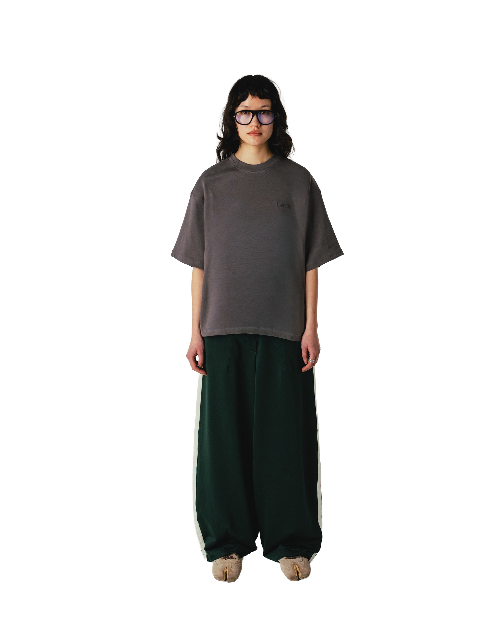 Woodbird Female WBJuno Base Tee T-Shirts Antra Grey