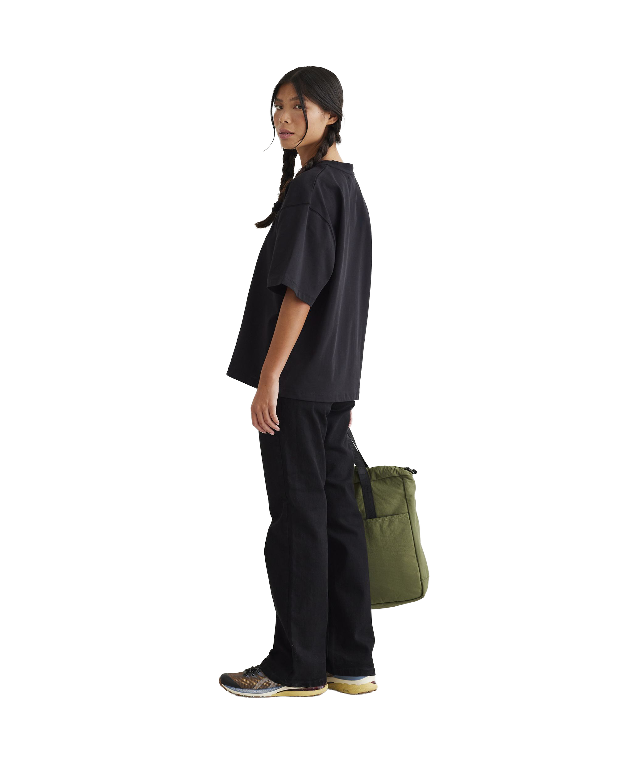 Woodbird Female WBJuno Base Tee T-Shirts Black