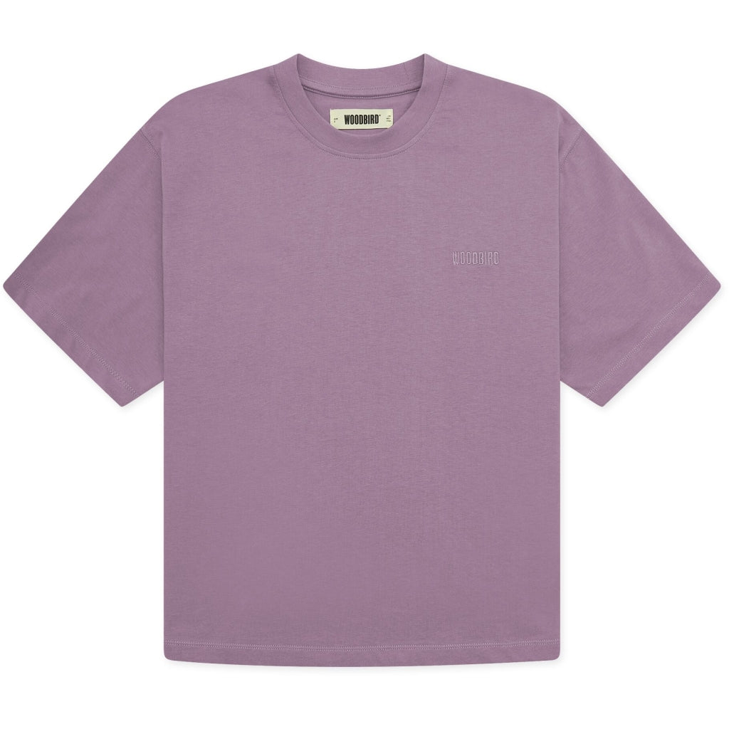 Woodbird Female WBJuno Base Tee T-Shirts Purple