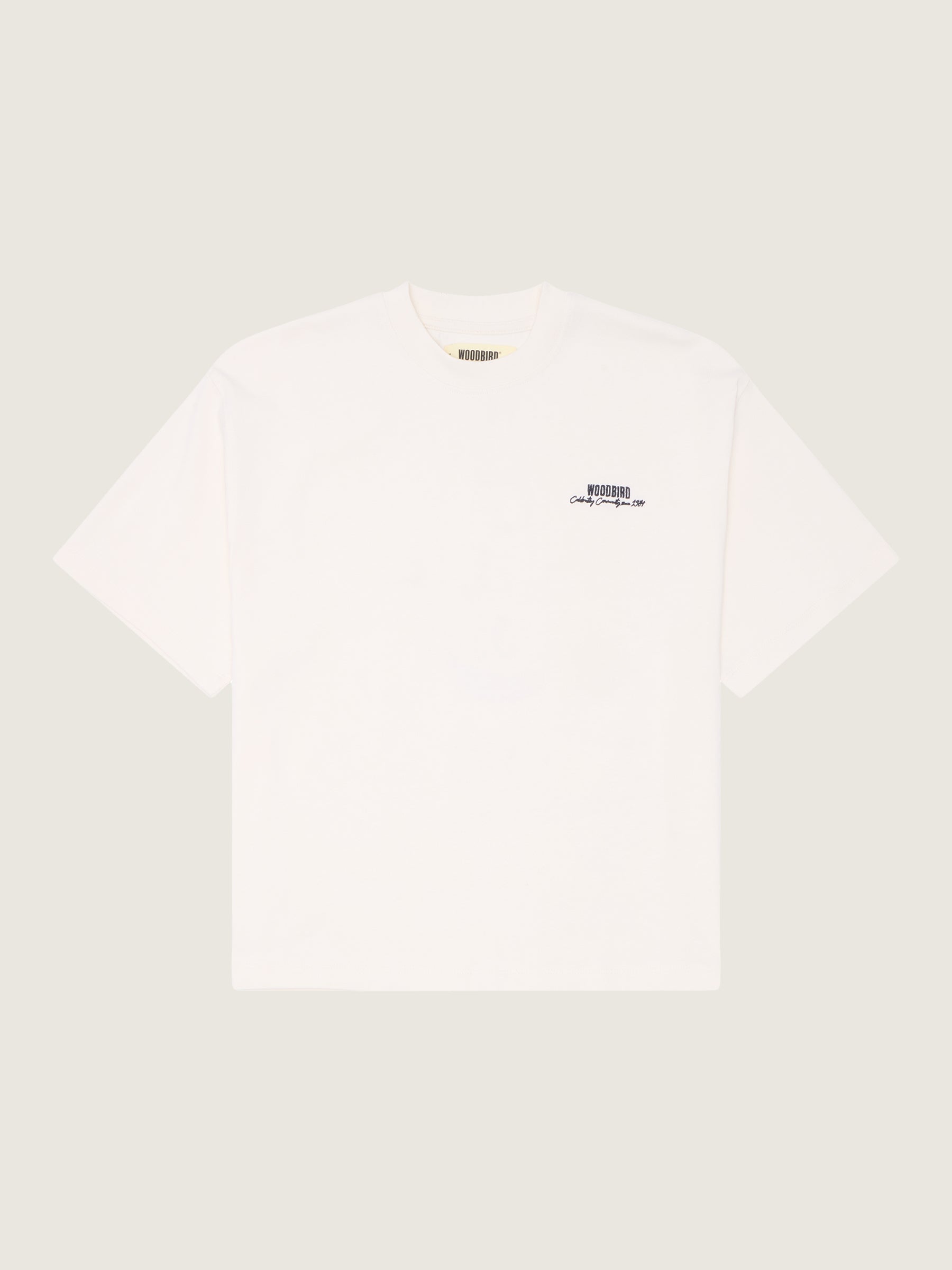 Woodbird Female WBJuno Culture Tee T-Shirts Off White