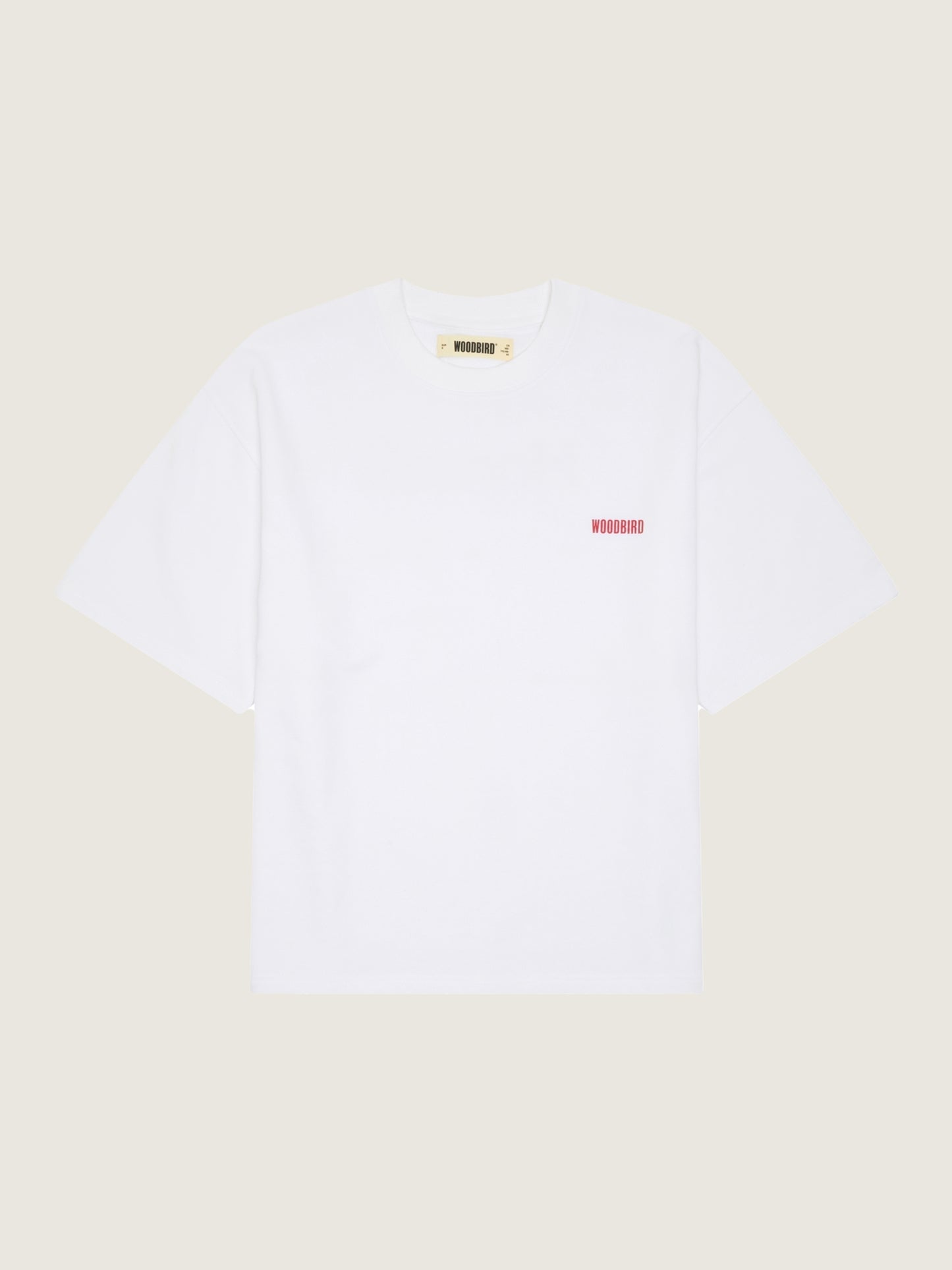 Woodbird Female WBJuno Curb Tee T-Shirts White