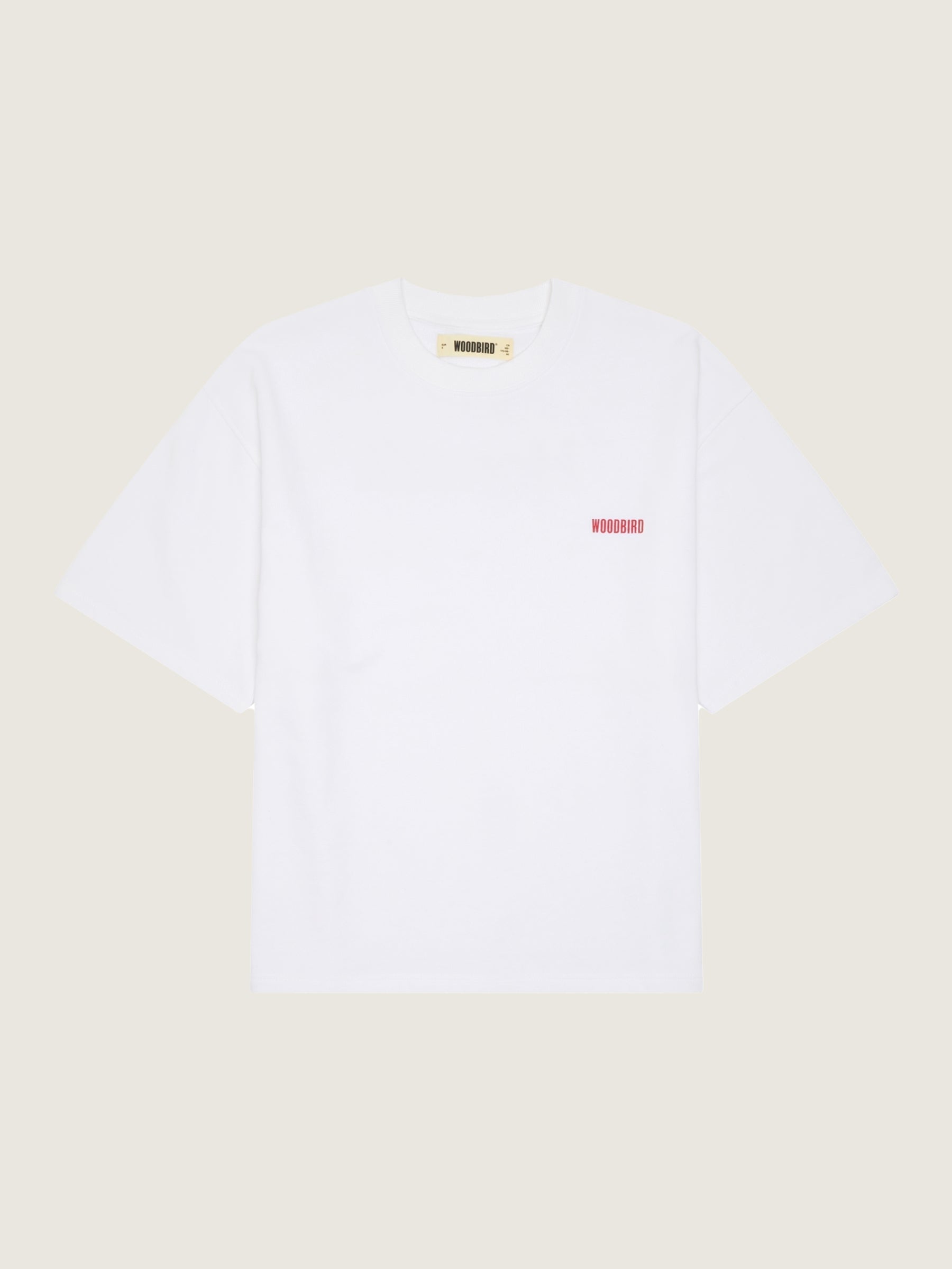 Woodbird Female WBJuno Curb Tee T-Shirts White