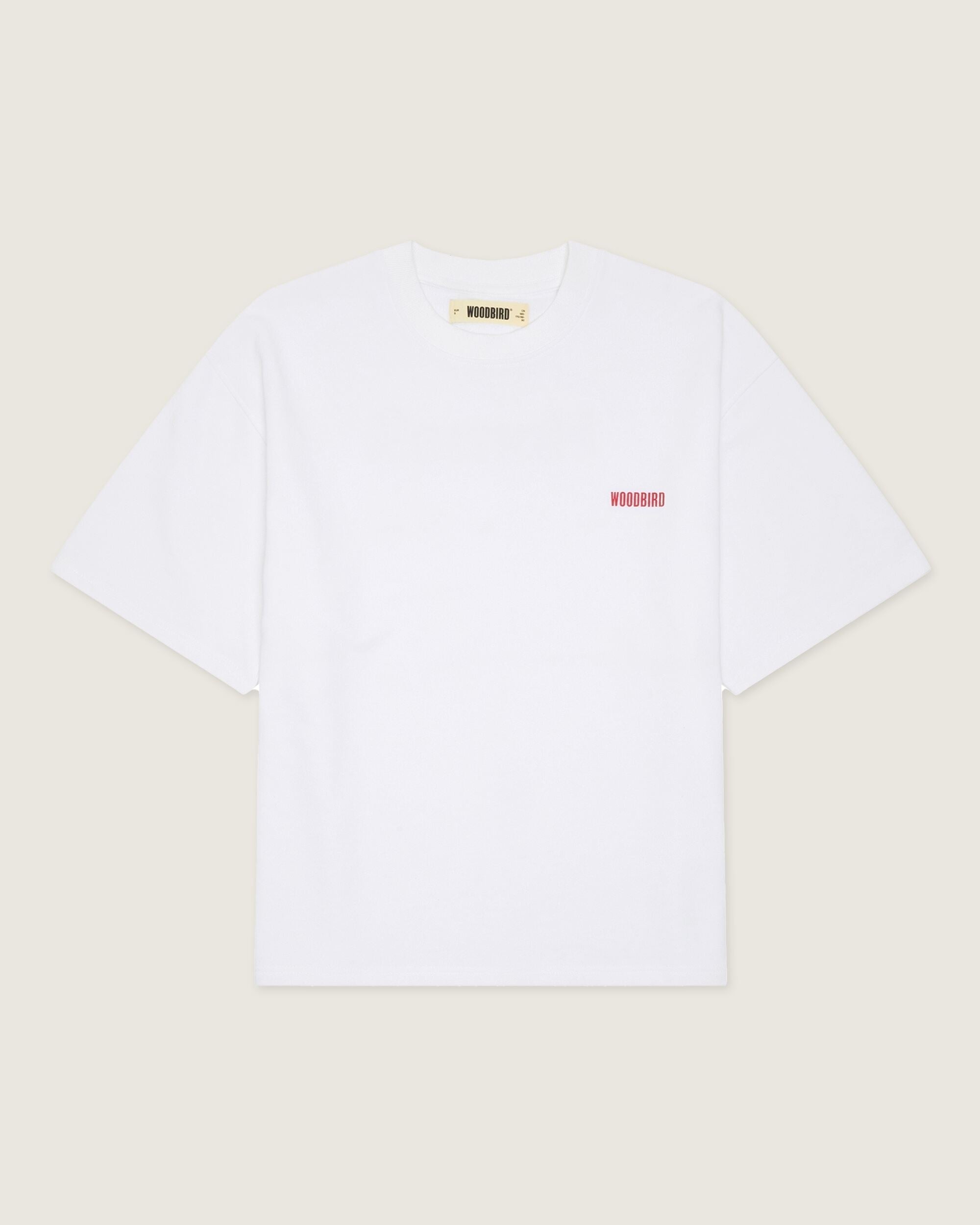Woodbird Female WBJuno Curb Tee T-Shirts White