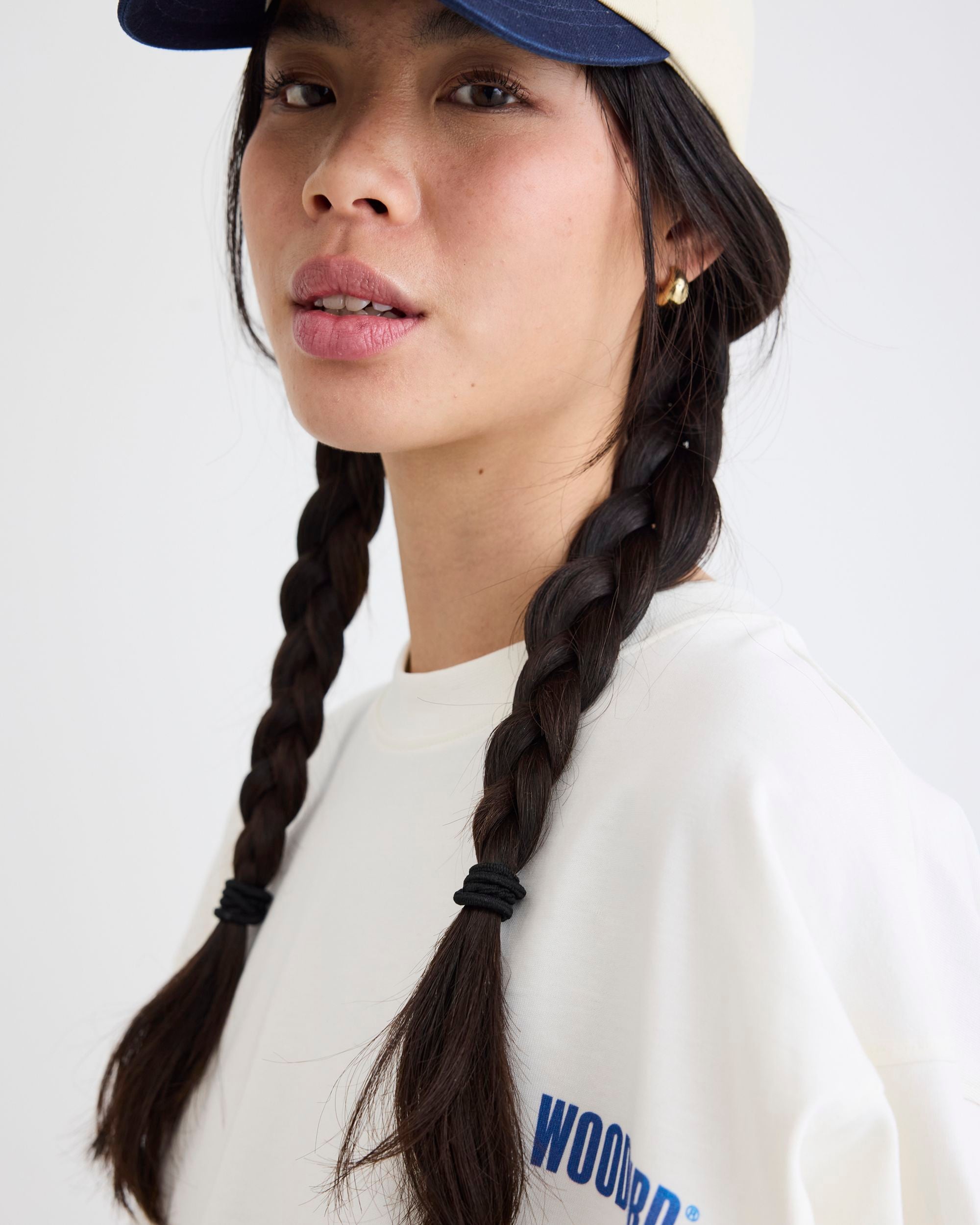 Woodbird Female WBJuno Jules Tee T-Shirts Off White