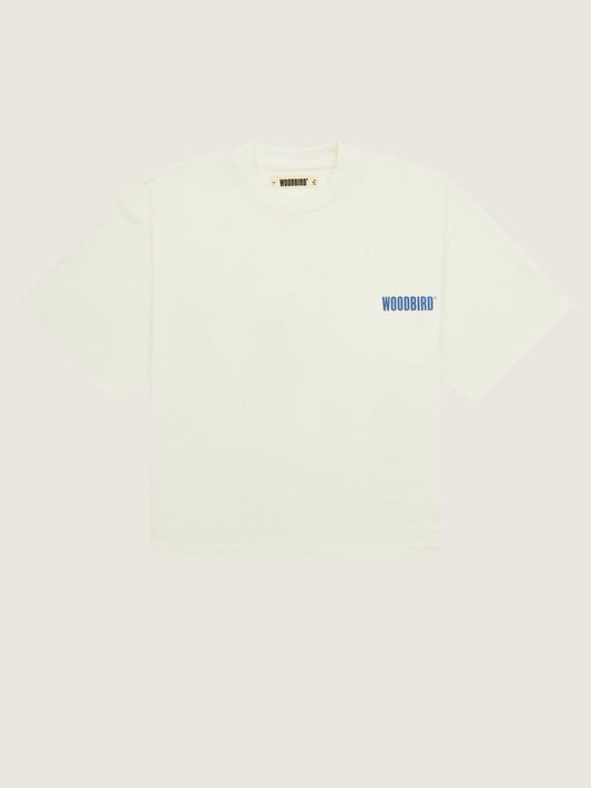 Woodbird Female WBJuno Jules Tee T-Shirts Off White