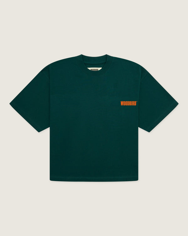 Woodbird Female WBJuno Jules Tee T-Shirts Sports Green