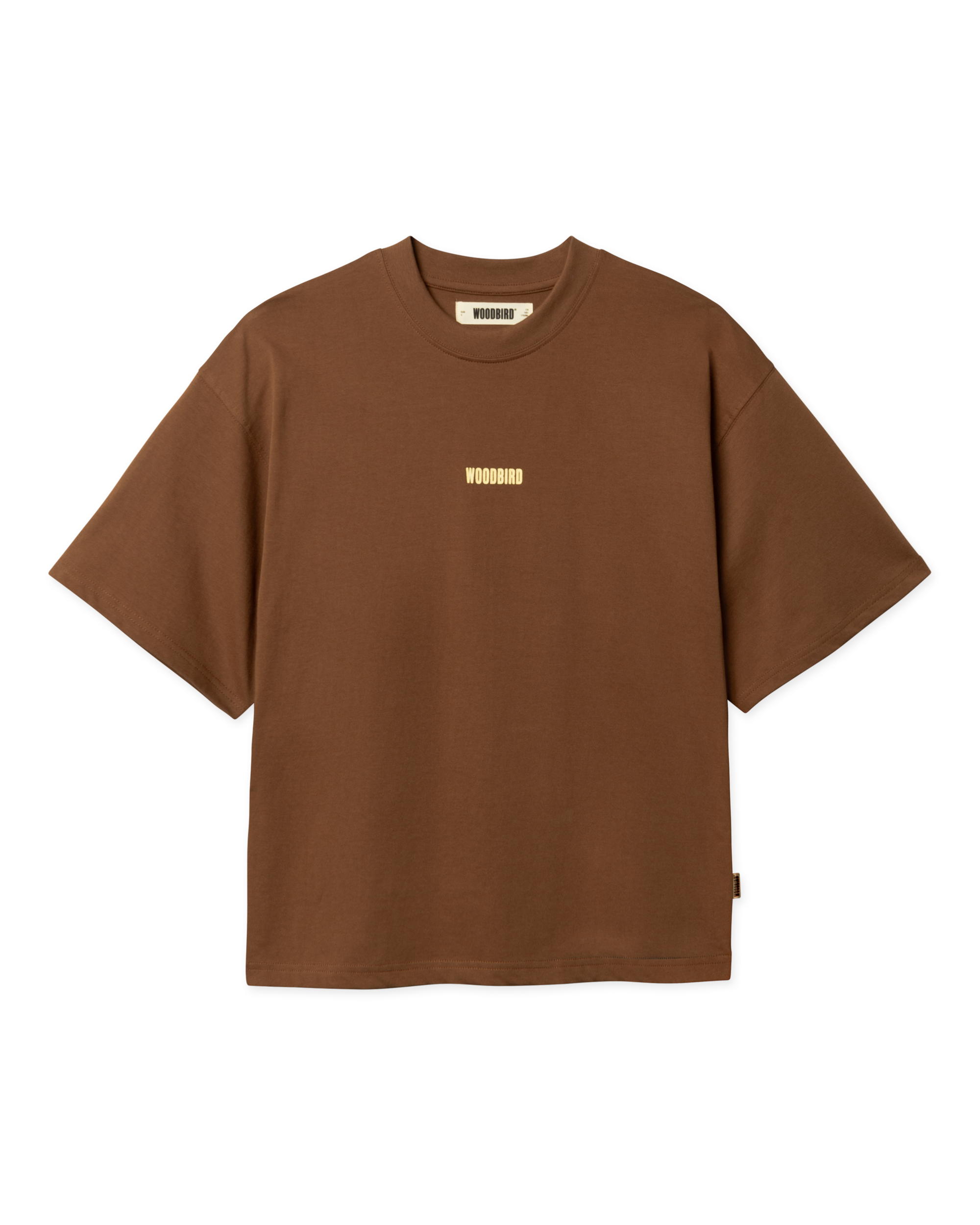 Woodbird Female WBJuno Lion Tee T-Shirts Mid Brown